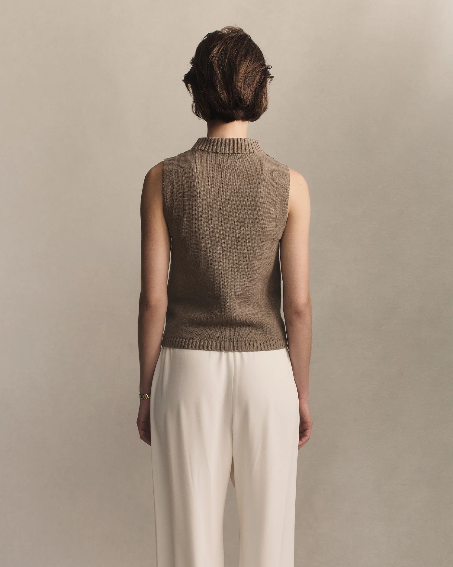 Annie Top - Taupe - Image 4