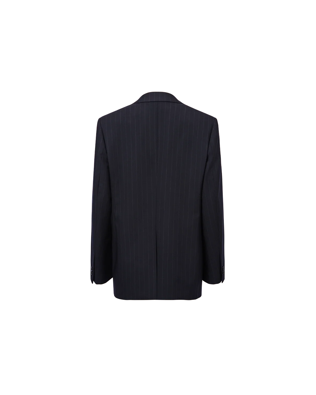 Ava Blazer - Navy Pinstripe - Image 3