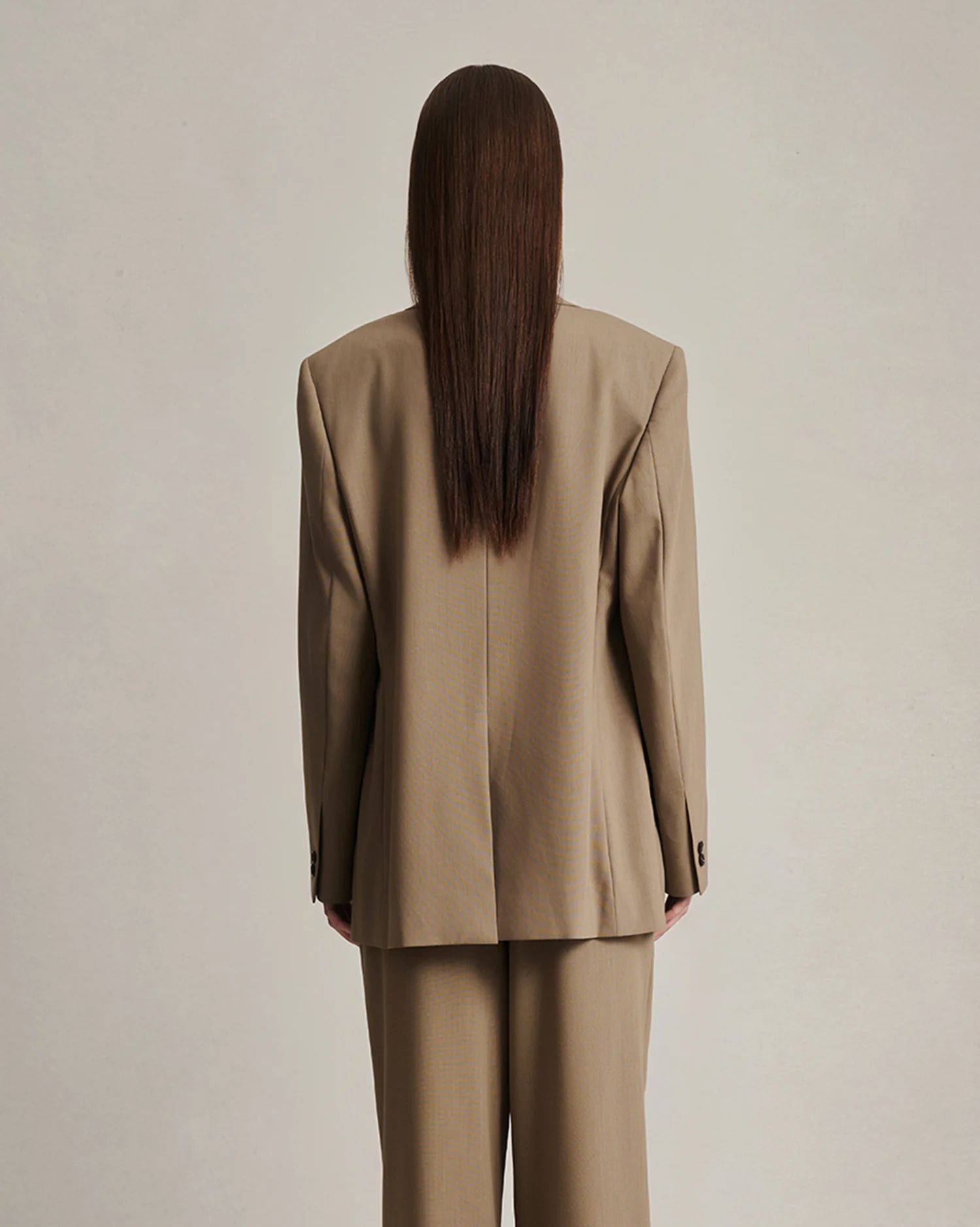 Ava Blazer - Taupe - Image 4