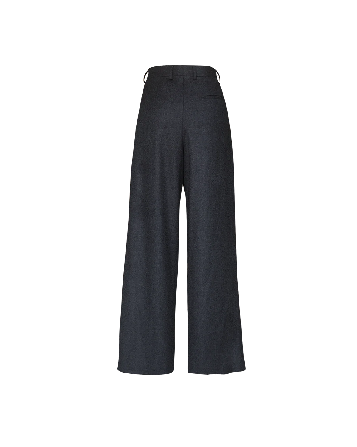 Ava Pleated Trouser - Dark Grey - Image 6