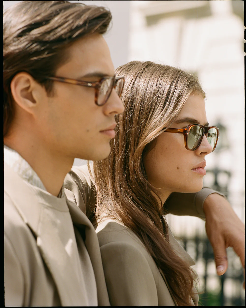 Avedon Light Havana Sunglasses - Image 3