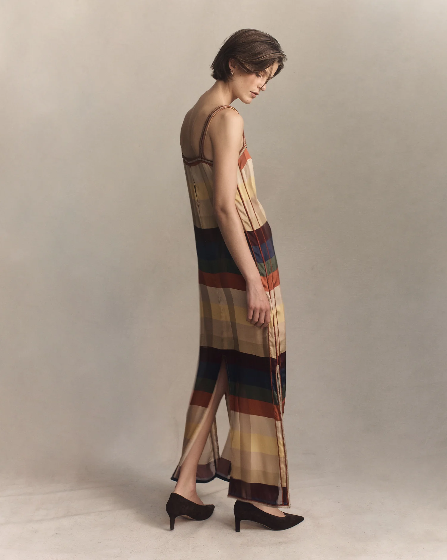 Bebé Maxi Dress - Venetian Stripe - Image 4