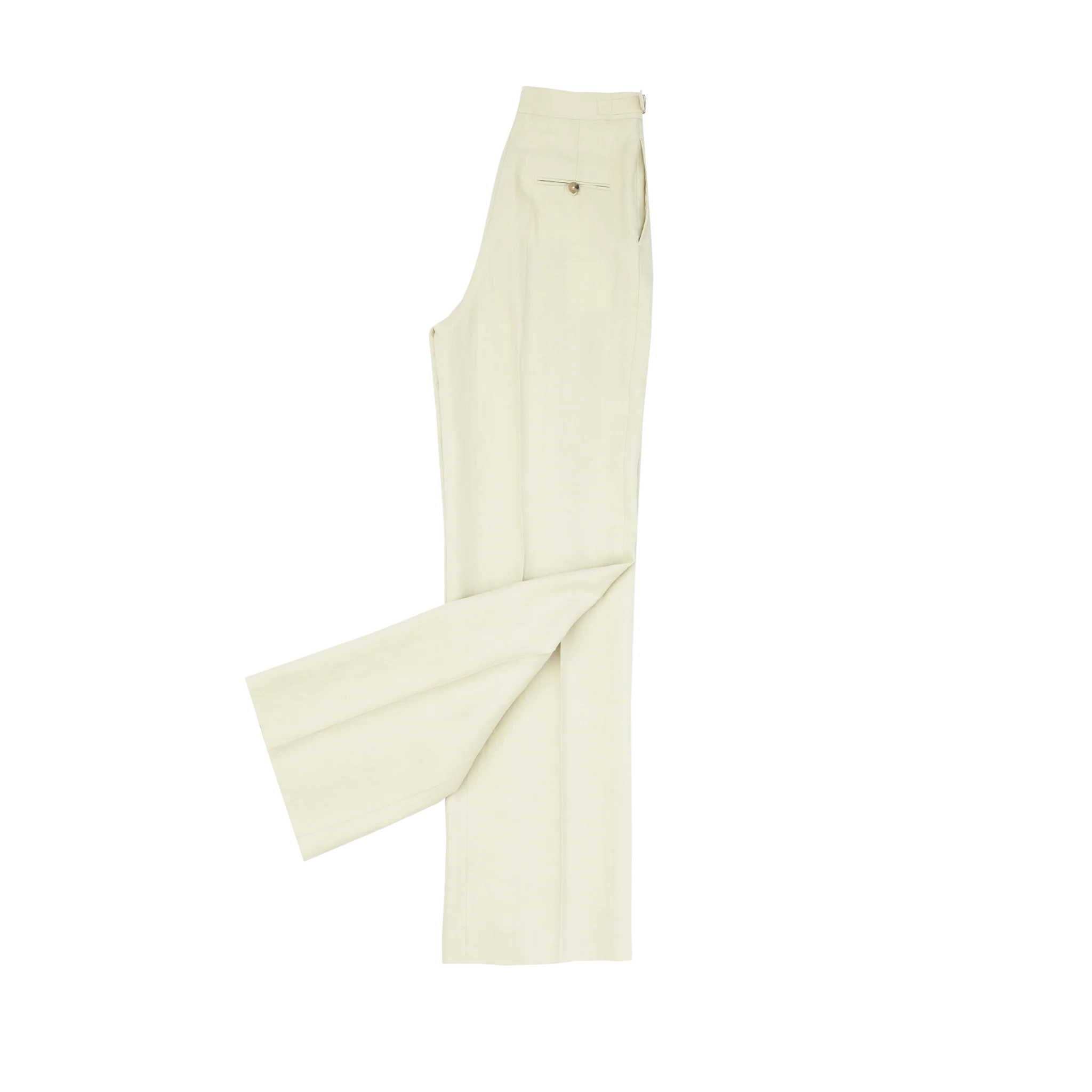Beige Linen Perriand Trousers - Image 7