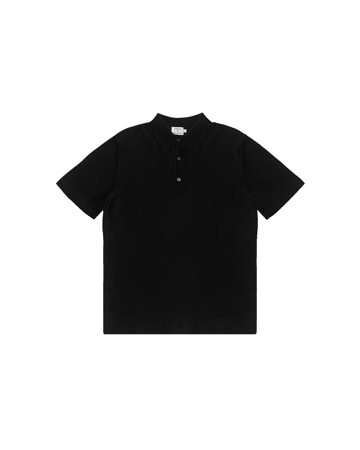 Ice Cotton Polo - Black - Image 5