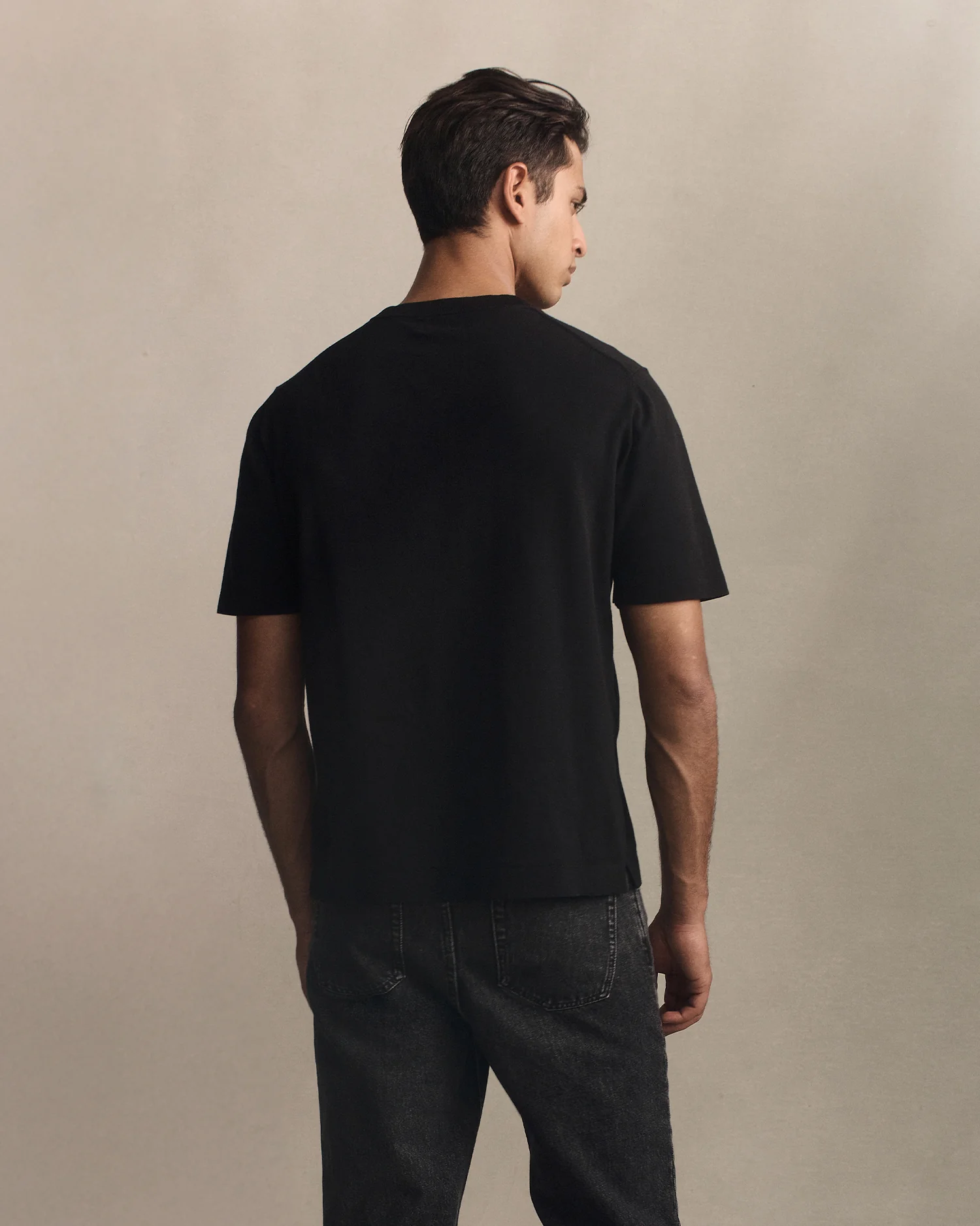 Ice Cotton Tee - Black - Image 4