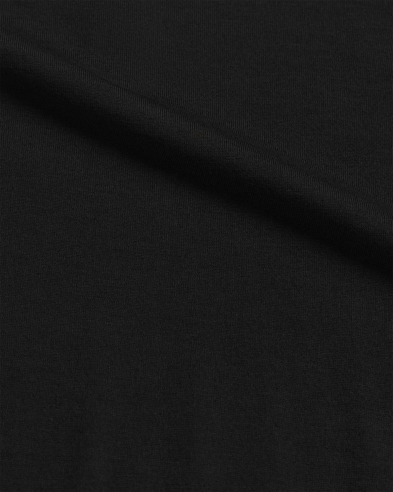 Merino Polo - Black - Image 6