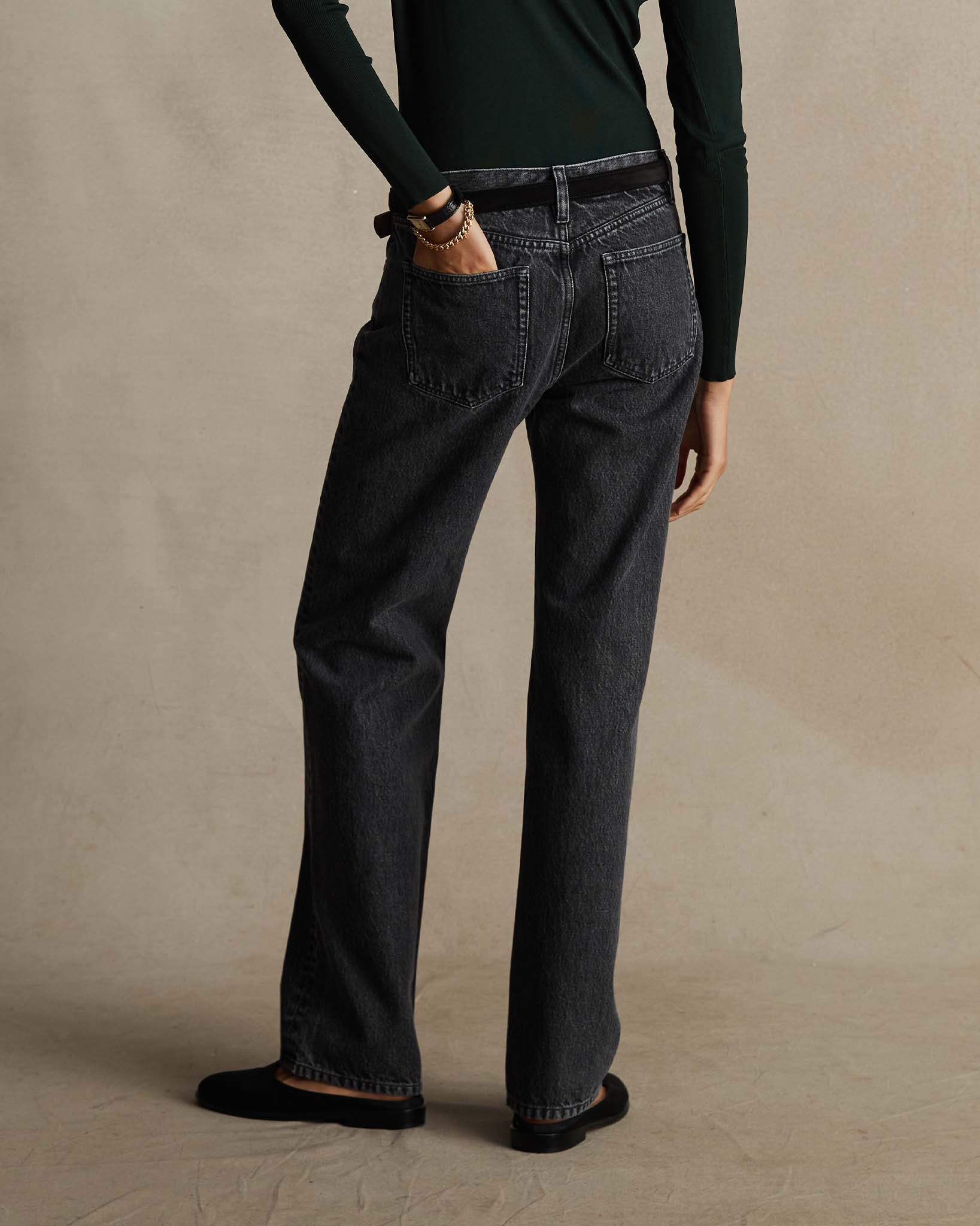 Black Peta Jeans - Image 4