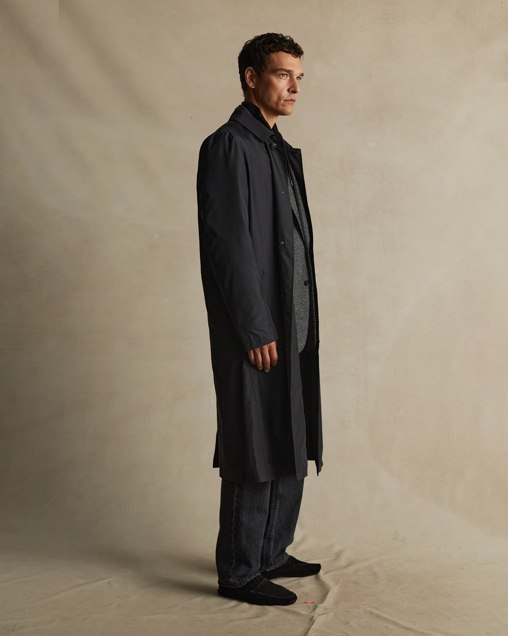 Rain Mac - Black - Image 3