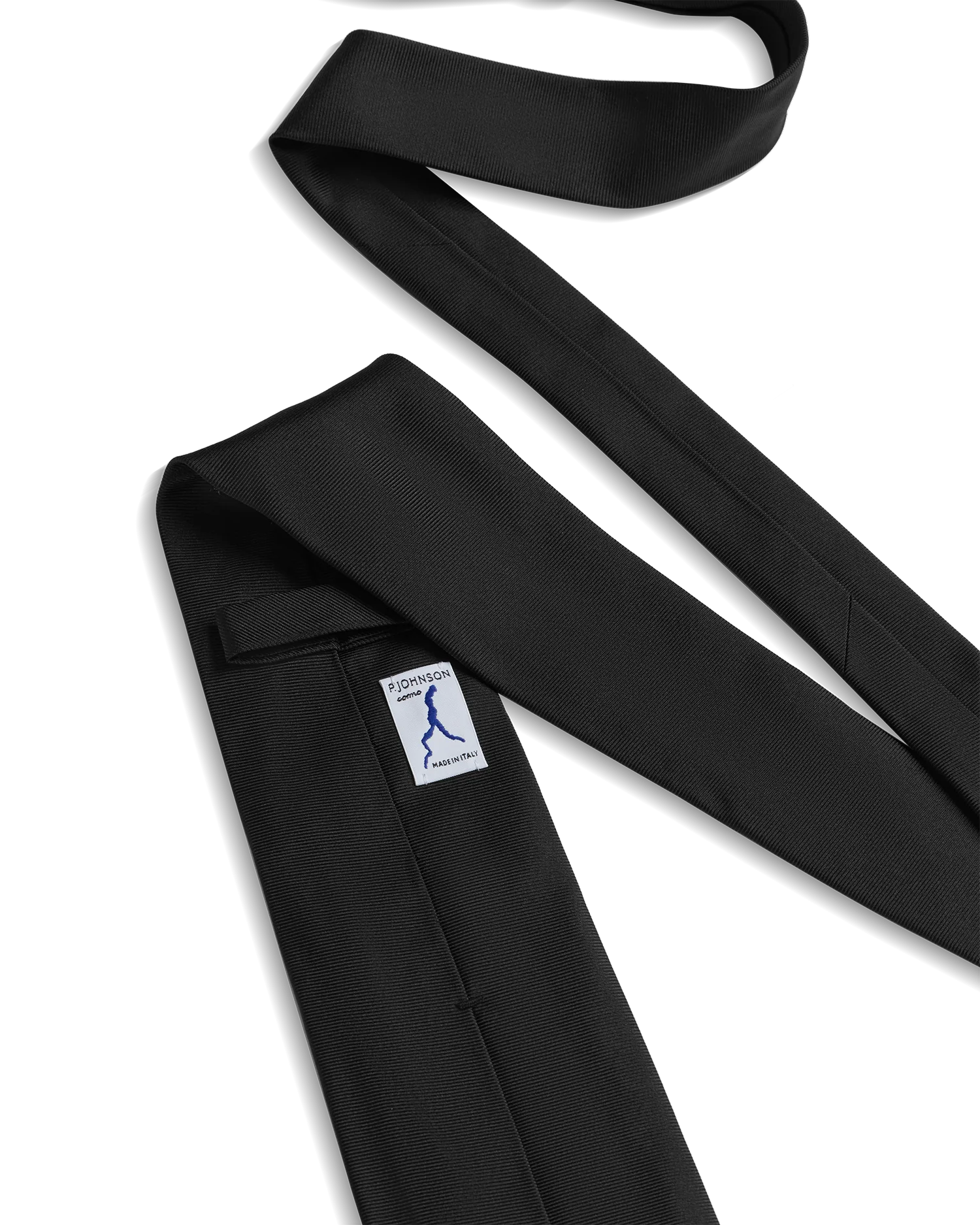 Black Silk Tie - Image 3