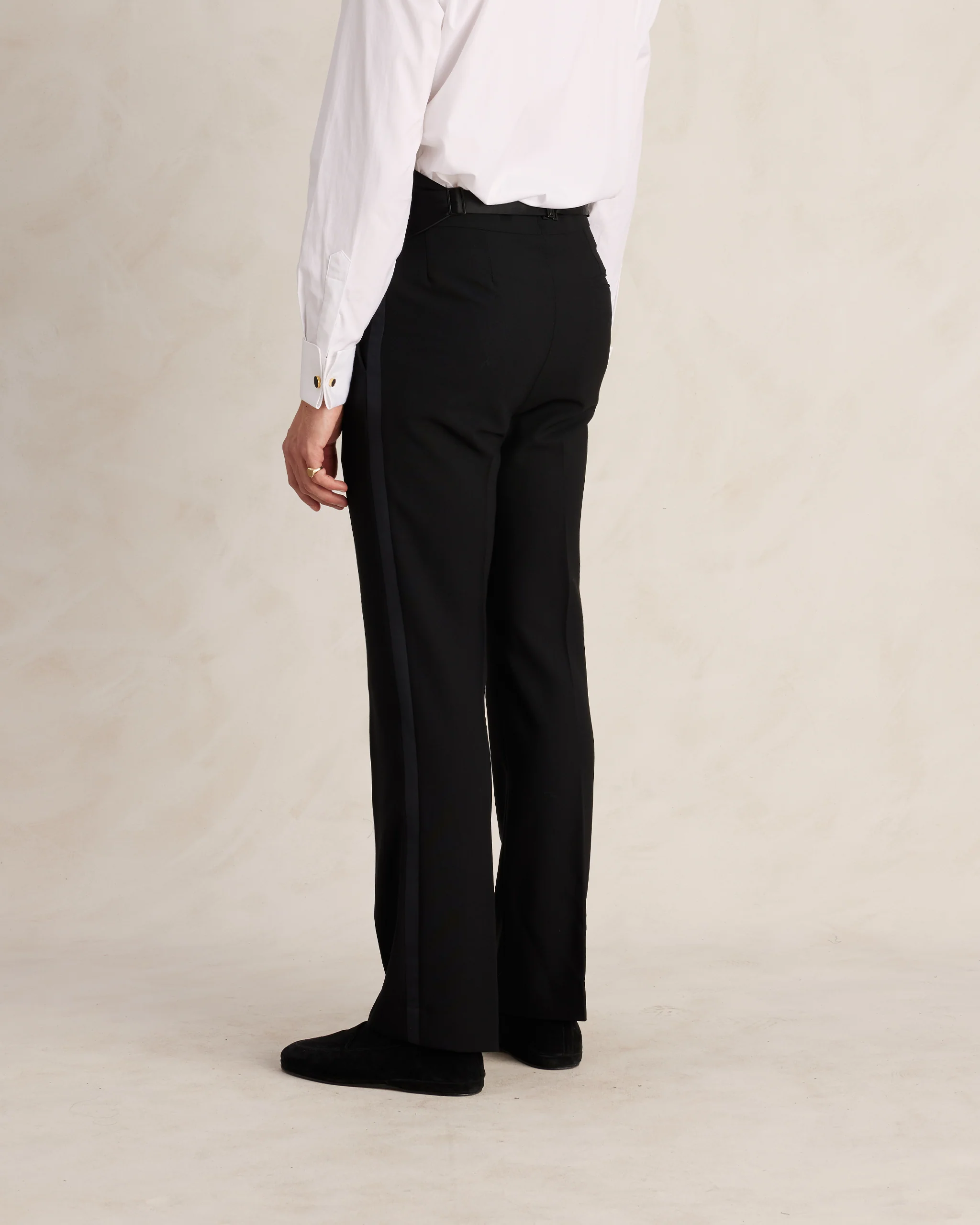 Black Tuxedo Trousers - Image 3