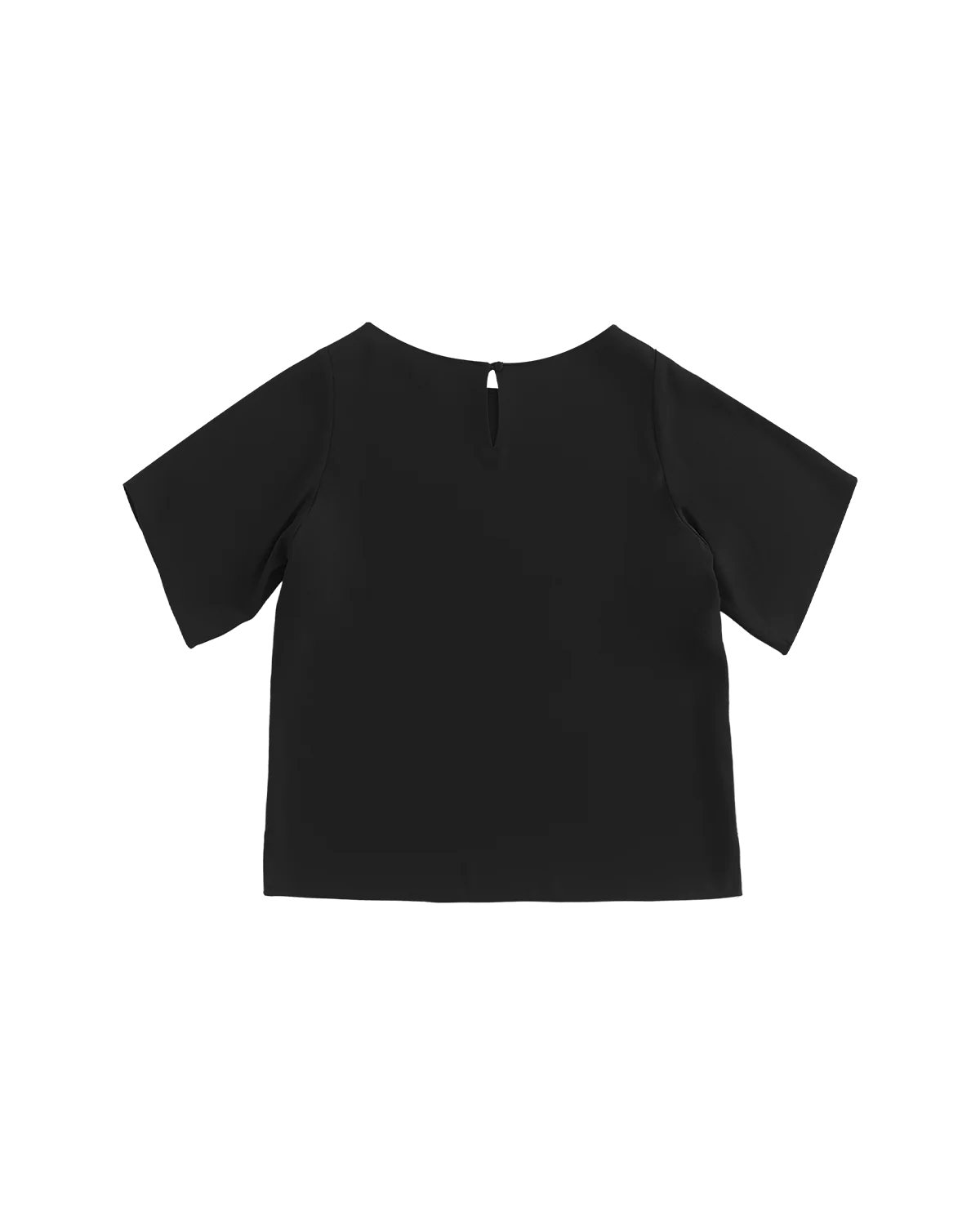 Boat Neck Top - Black - Image 6