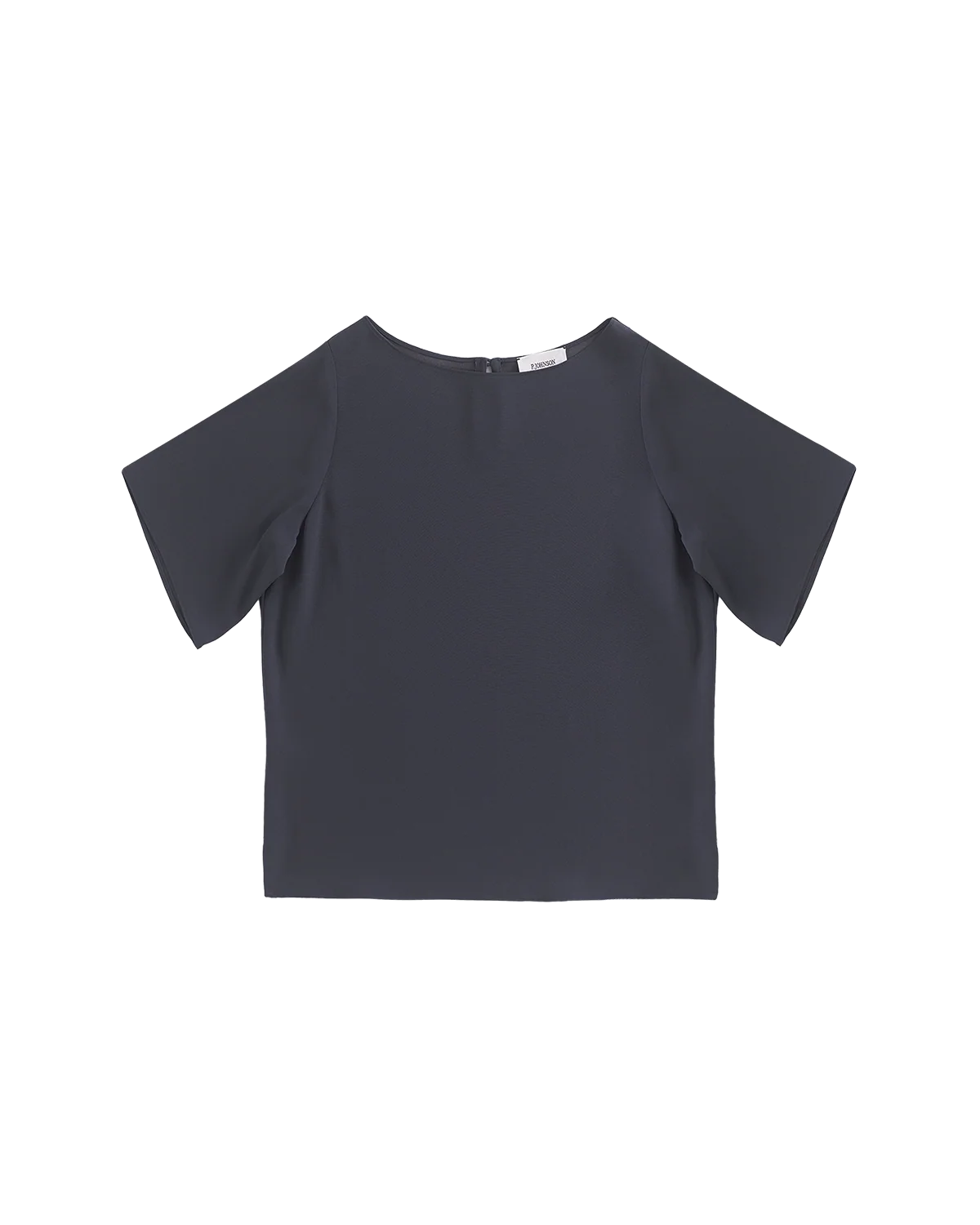 Boat Neck Top - Oily Blue - Image 5