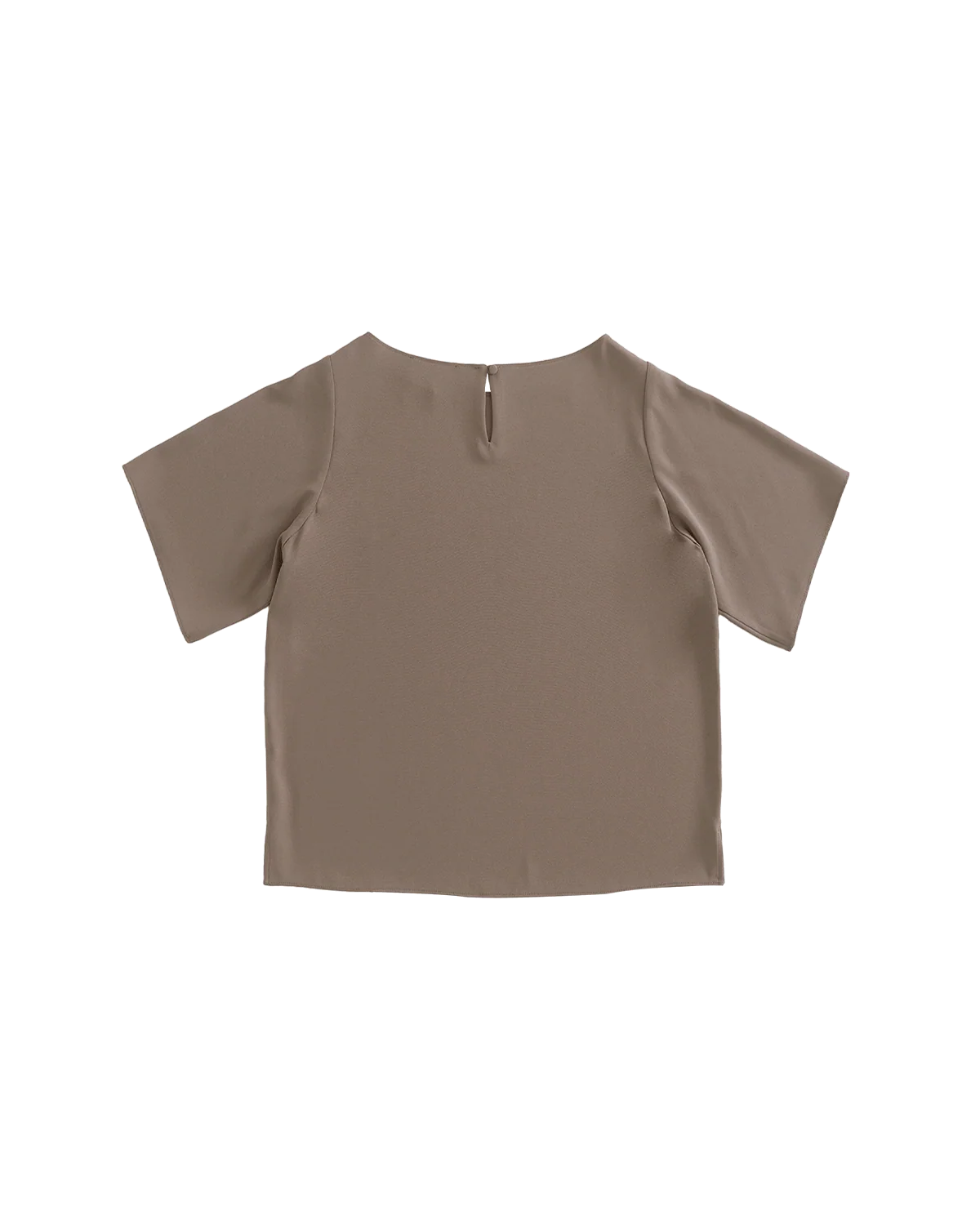 Boat Neck Top - Taupe - Image 6