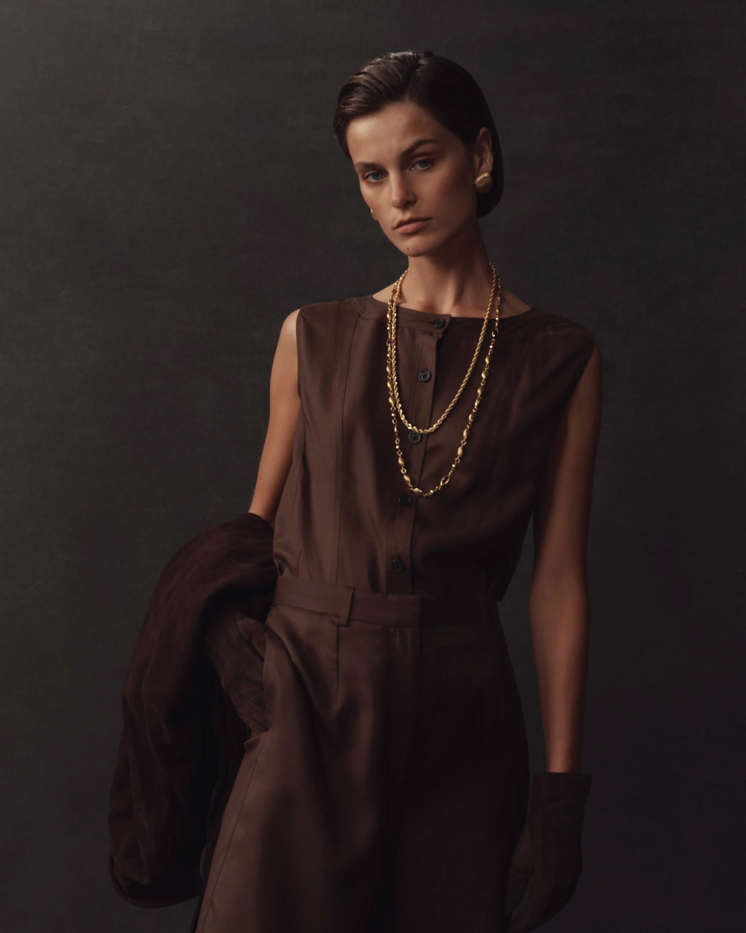 Bodice Top - Chocolate Dupioni - Image 6