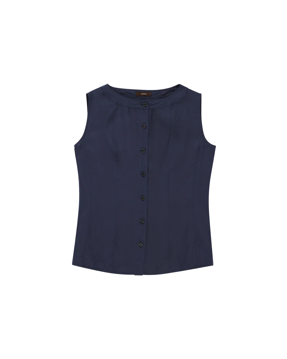 Bodice Top - Navy Dupioni - Image 6