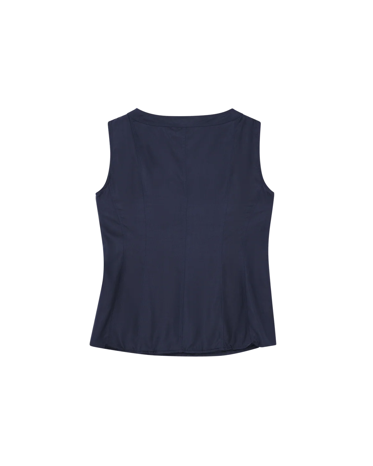 Bodice Top - Navy Dupioni - Image 7