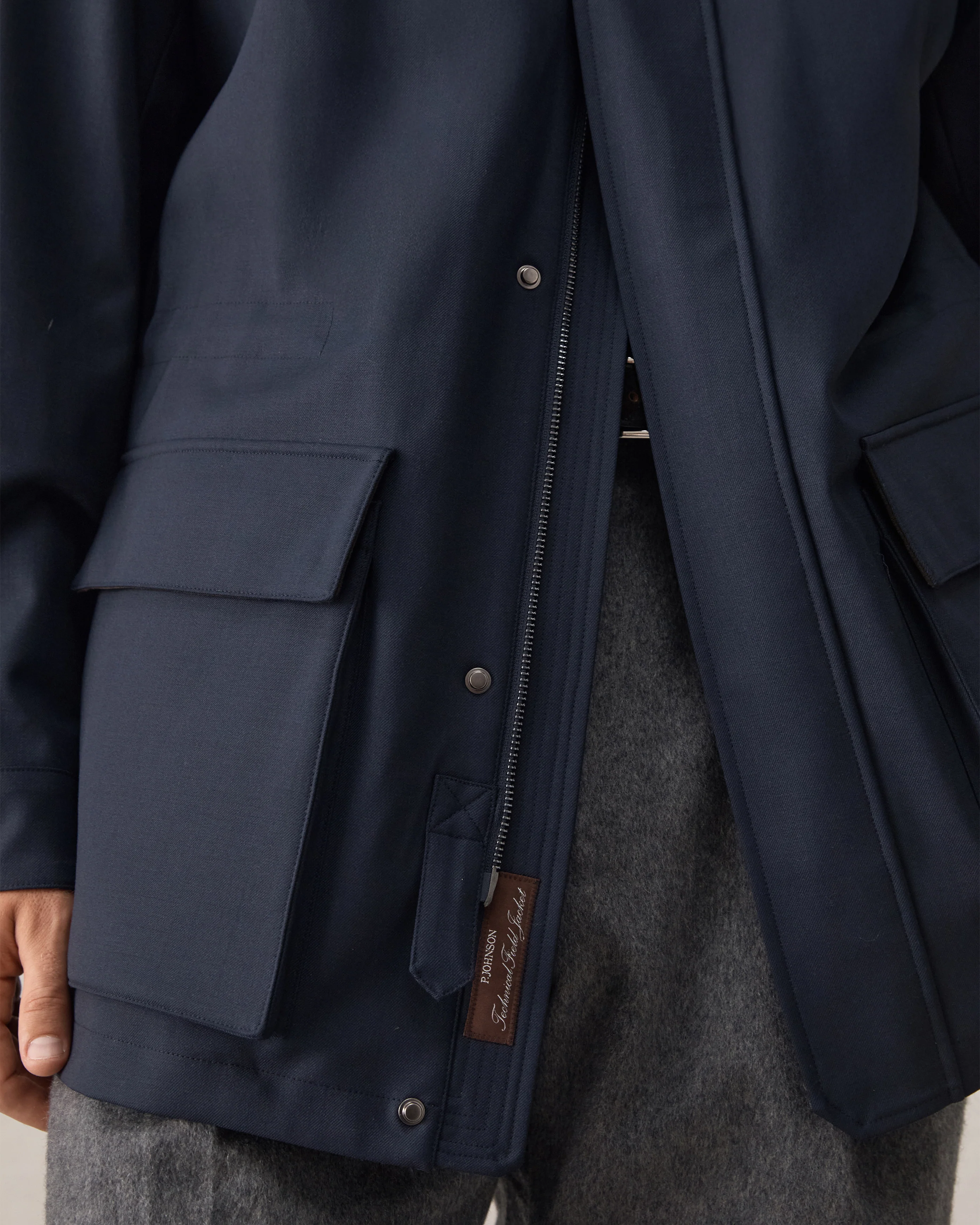 Bonded Field Jacket - Navy - Image 8