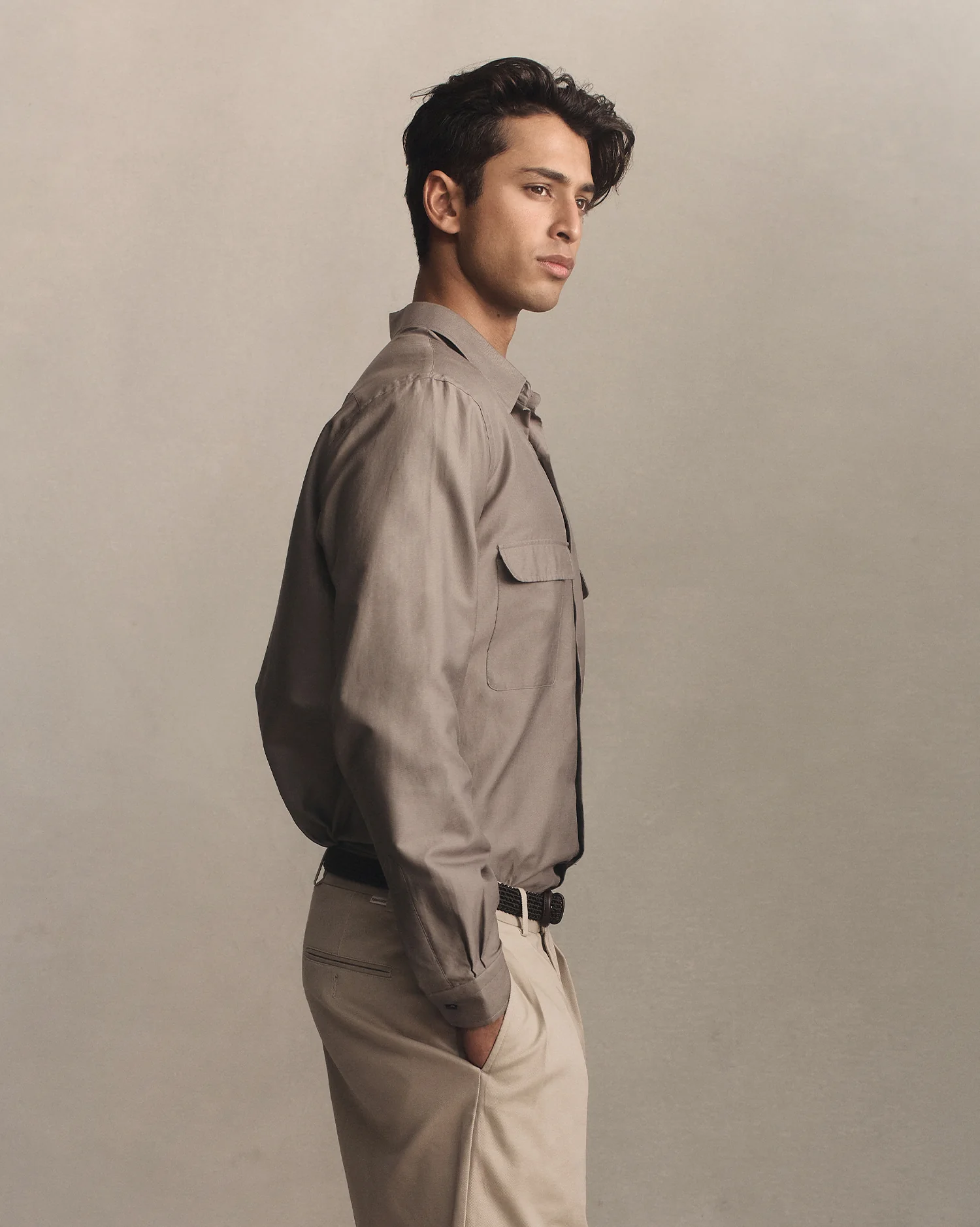 Bonnard Shirt - Olive - Image 4