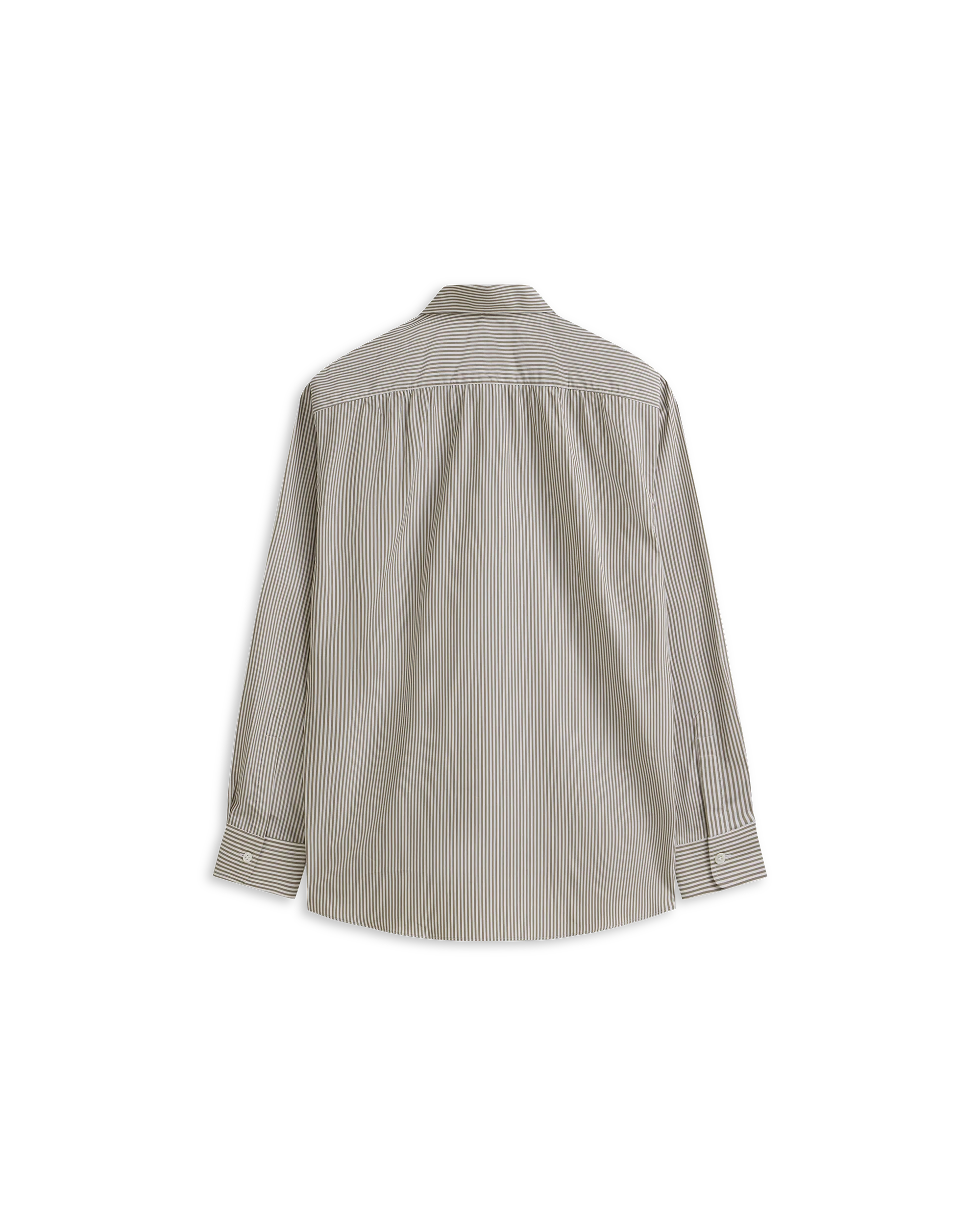 Camilla Shirt - Chocolate Stripe - Image 2