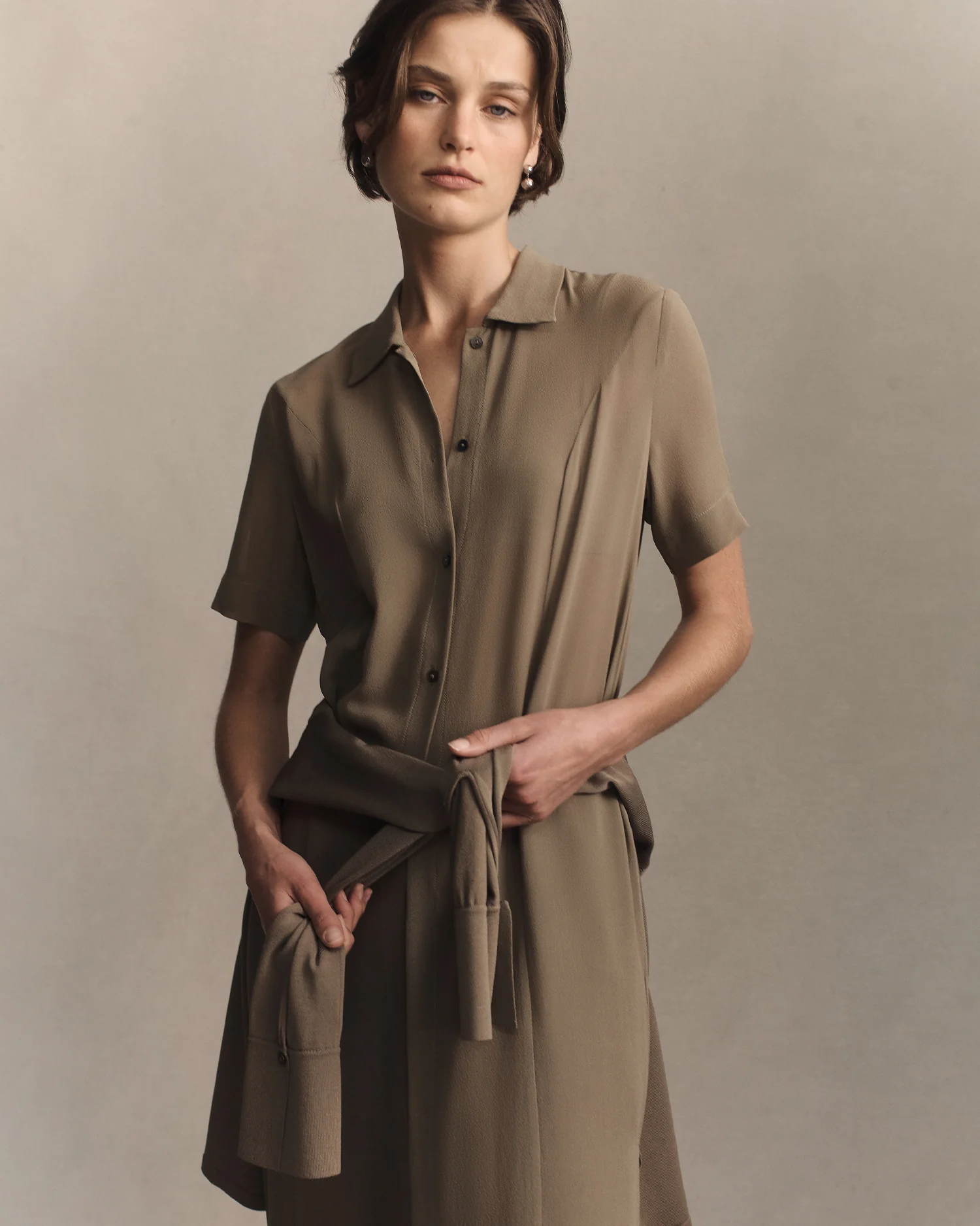 Carla Tunic - Taupe - Image 4