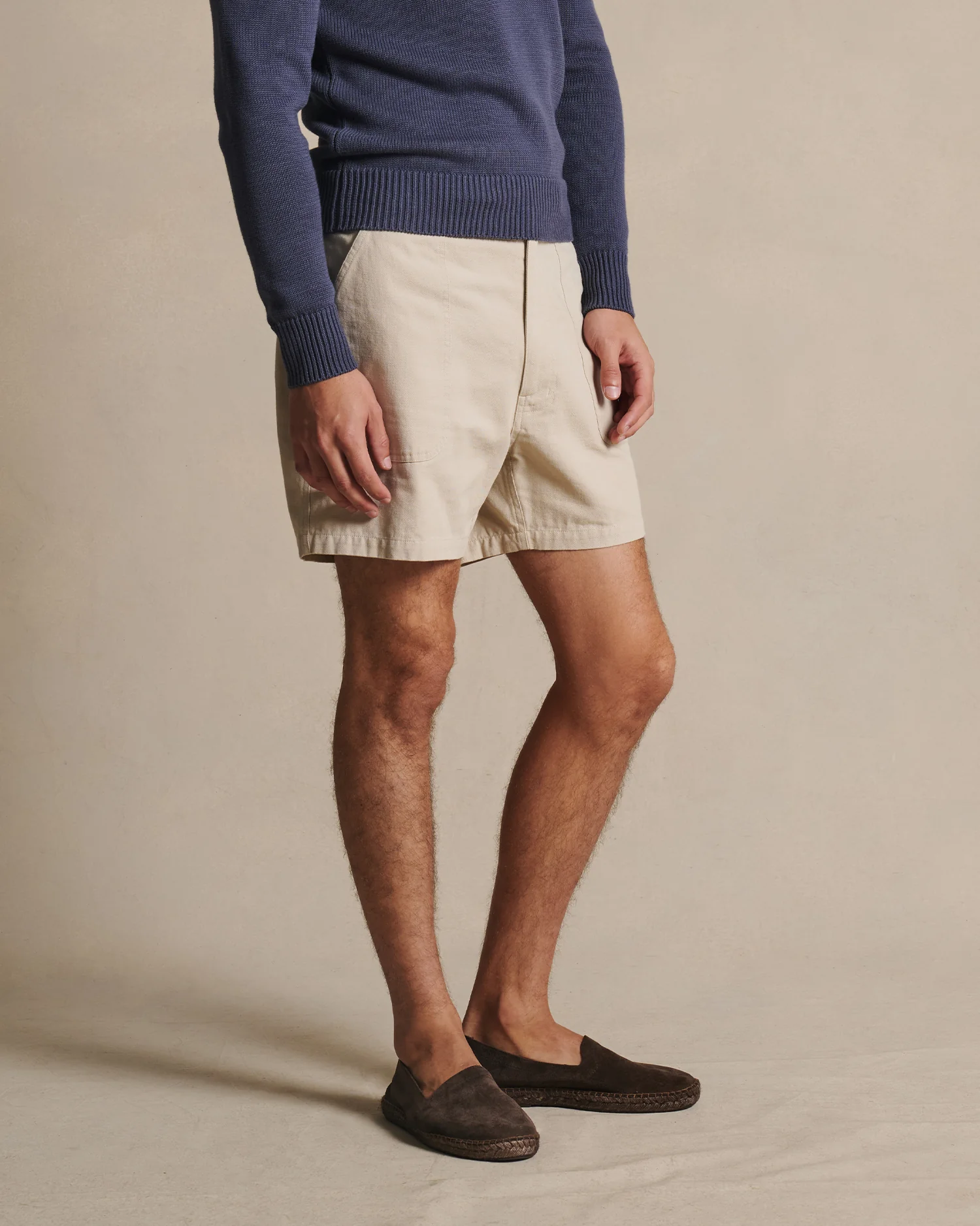 Carpenter Shorts - Stone - Image 4