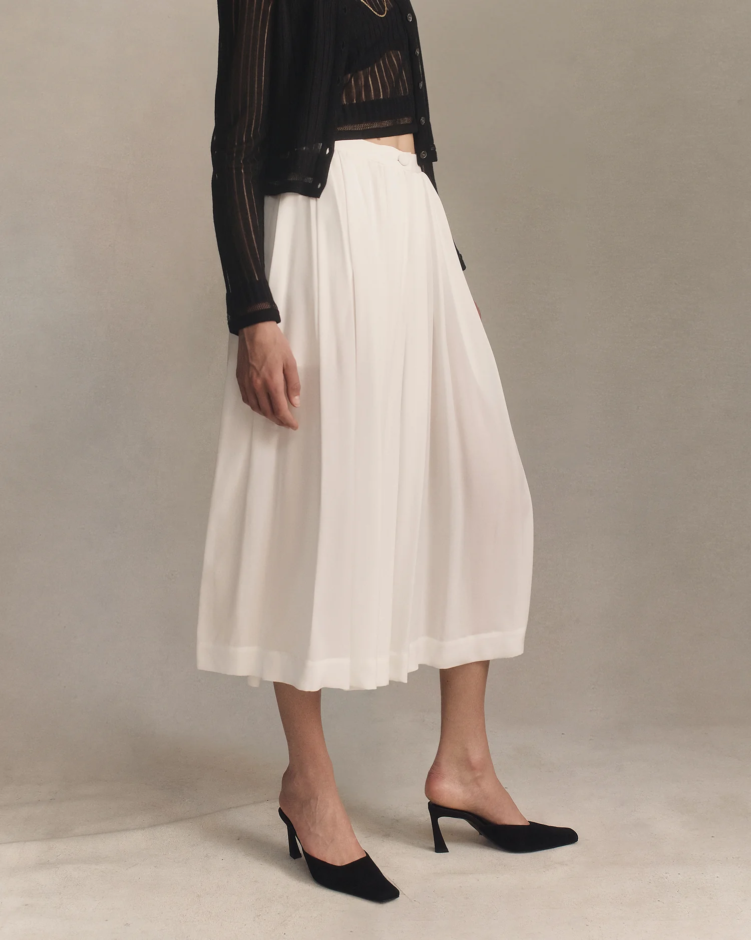 Cass Culottes - White