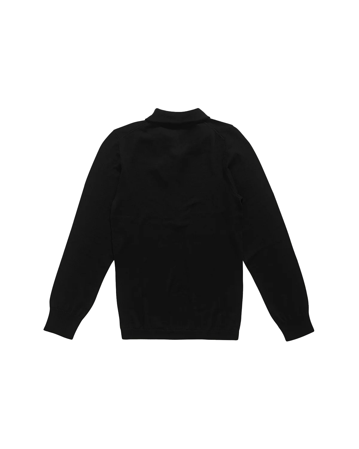 Cass Merino Quarter Zip - Black - Image 6
