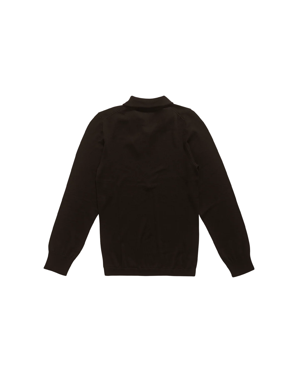 Cass Merino Quarter Zip - Espresso - Image 3