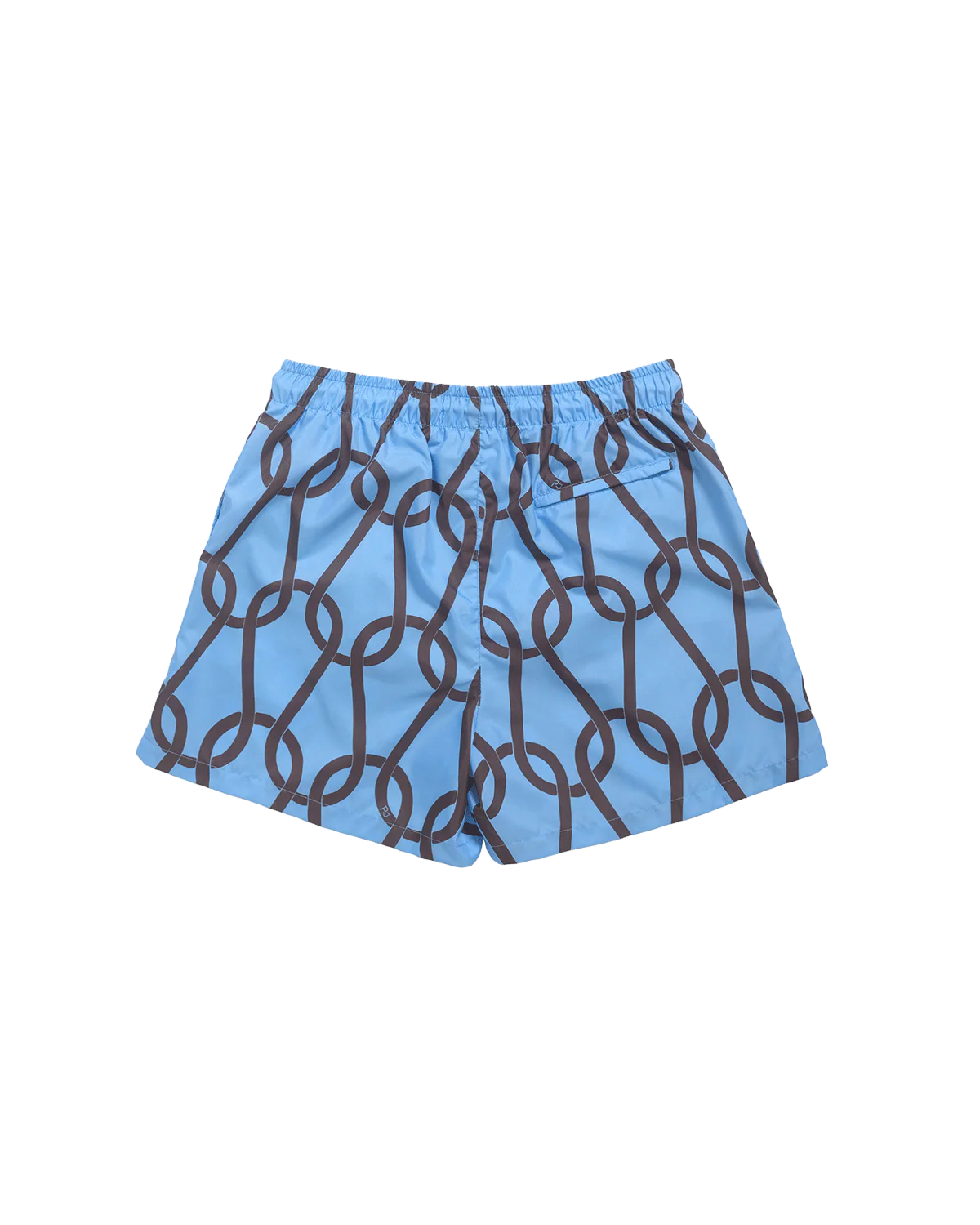 Chainmail Swim Short - Blue - Image 5