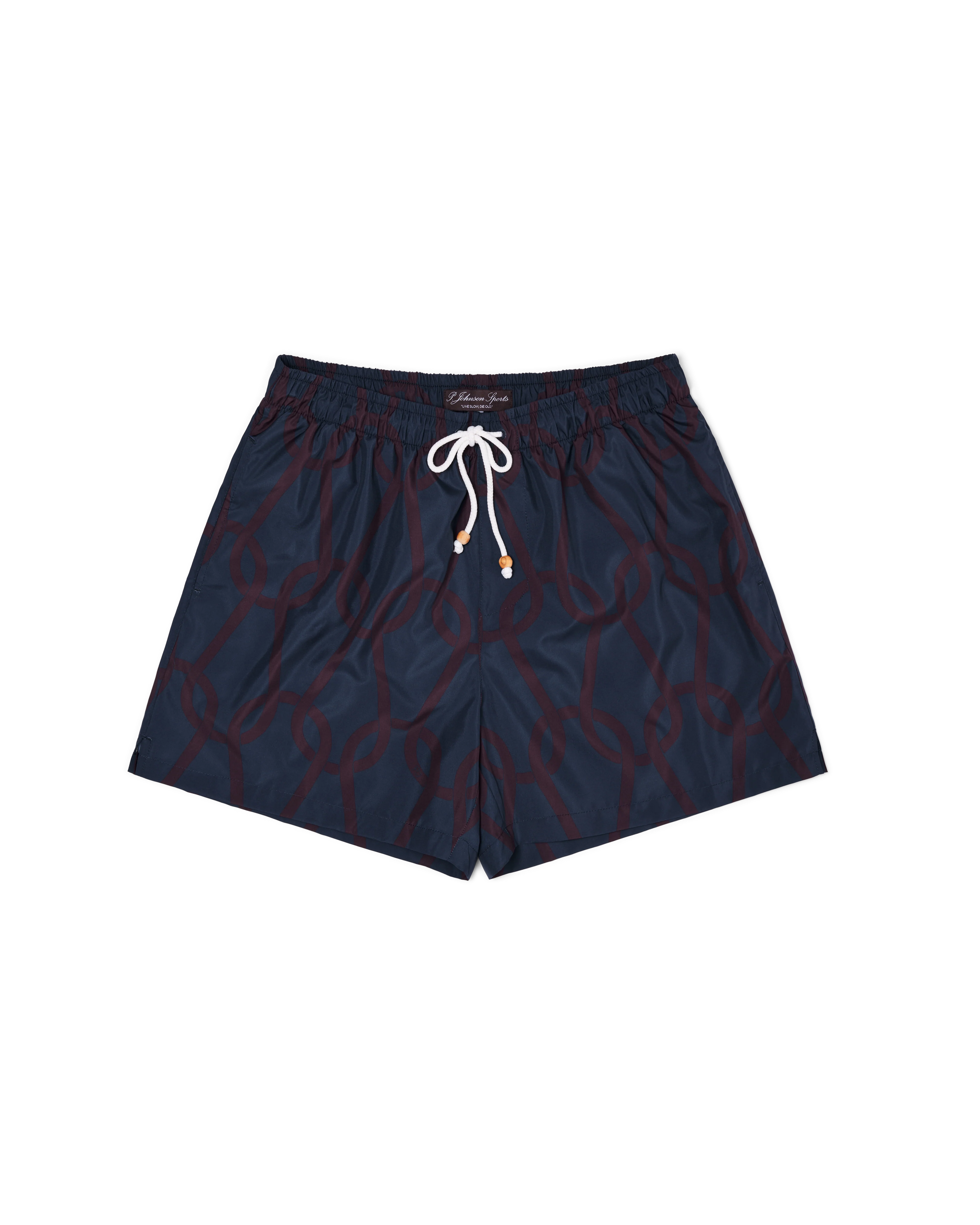 Chainmail Swim Short - Bordeaux - Image 2