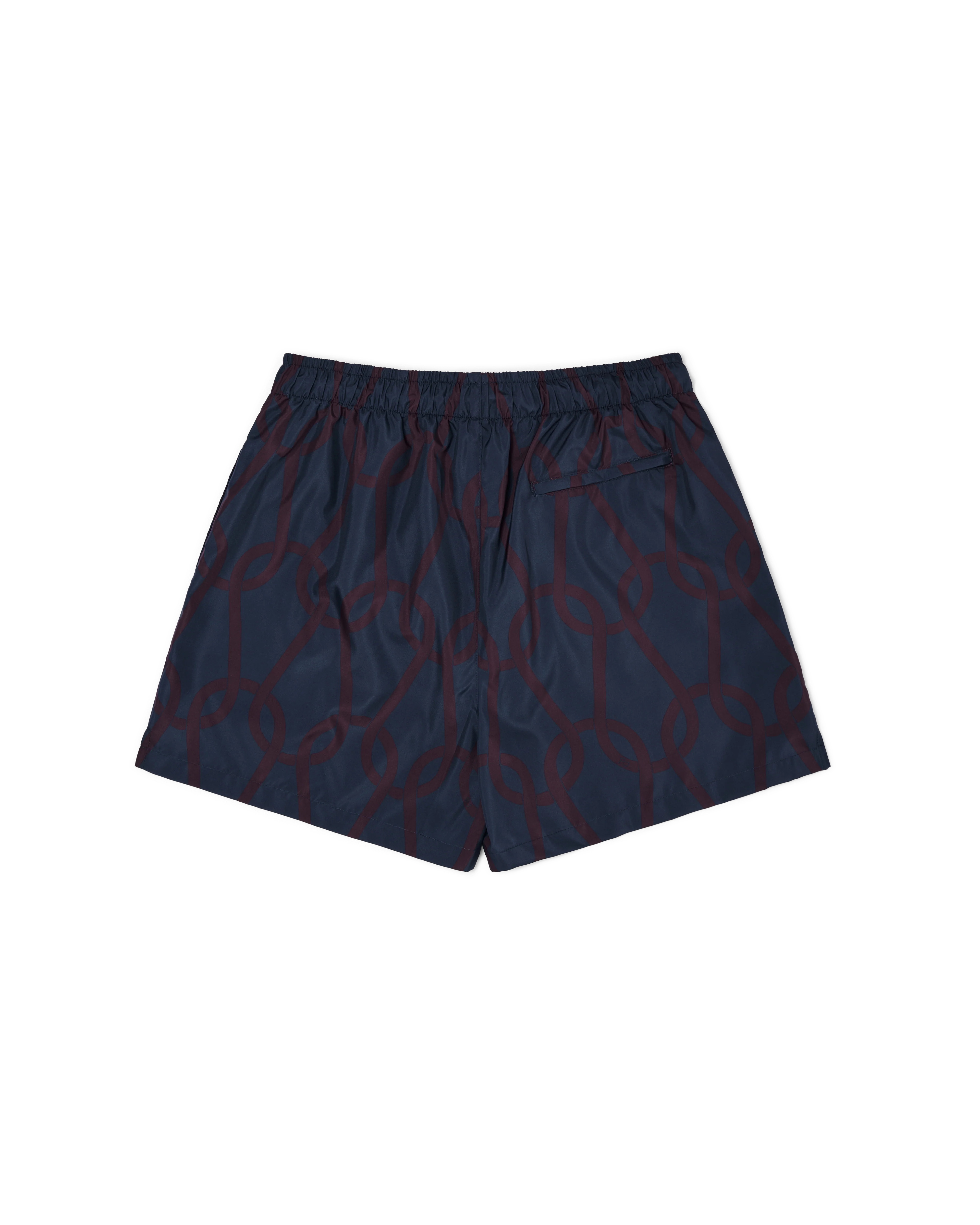 Chainmail Swim Short - Bordeaux - Image 3