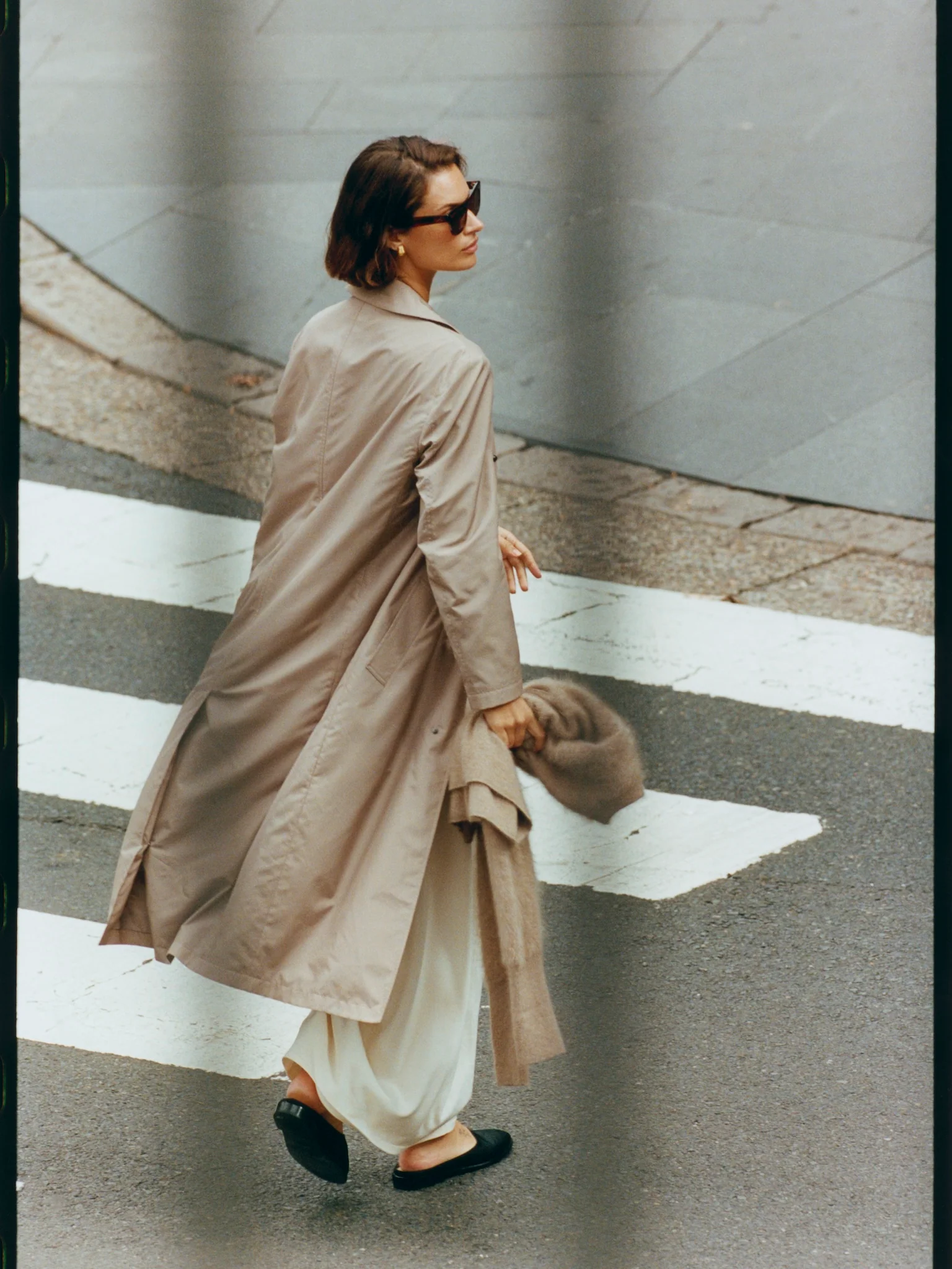 Femme Rain Mac - Champagne - Image 3