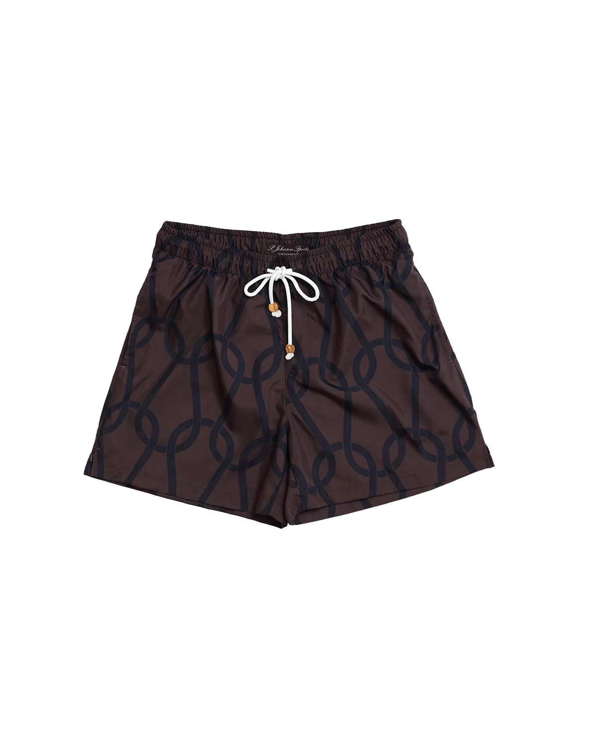 Chainmail Swim Short - Chocolate - Image 4