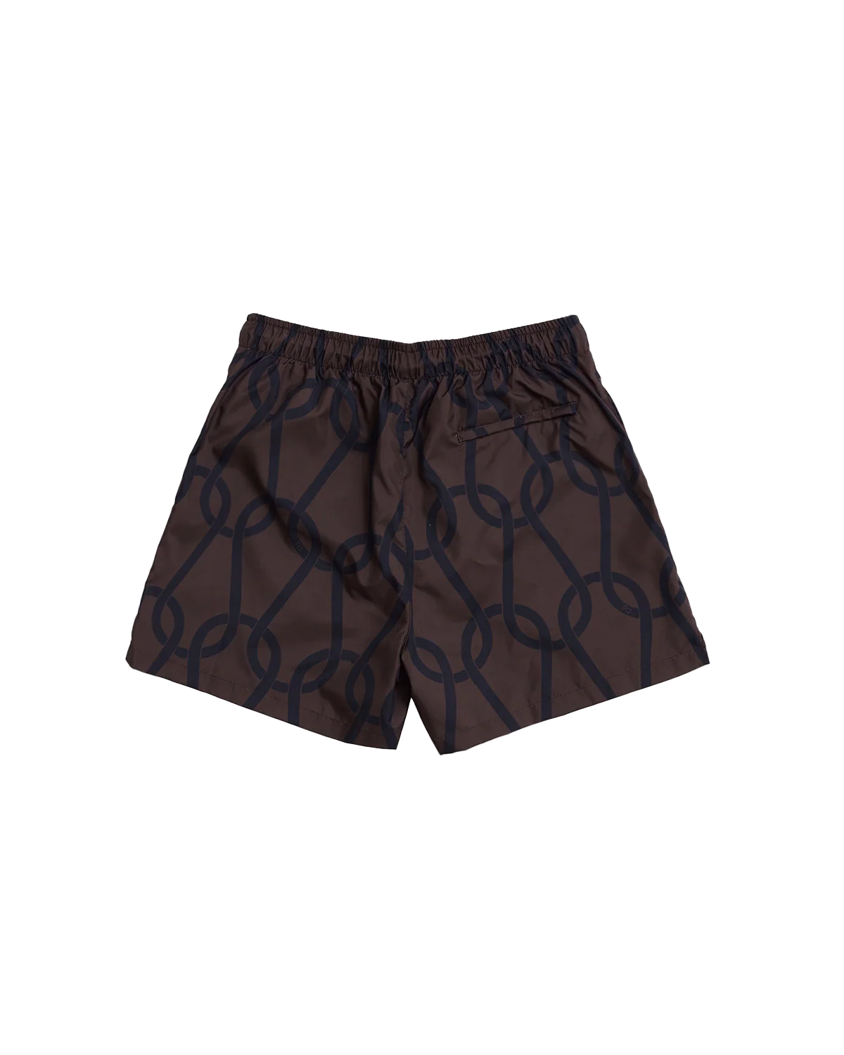 Chainmail Swim Short - Chocolate - Image 5