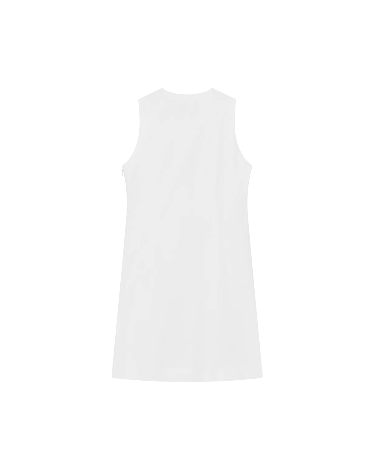 Christy Dress - White Rib - Image 8