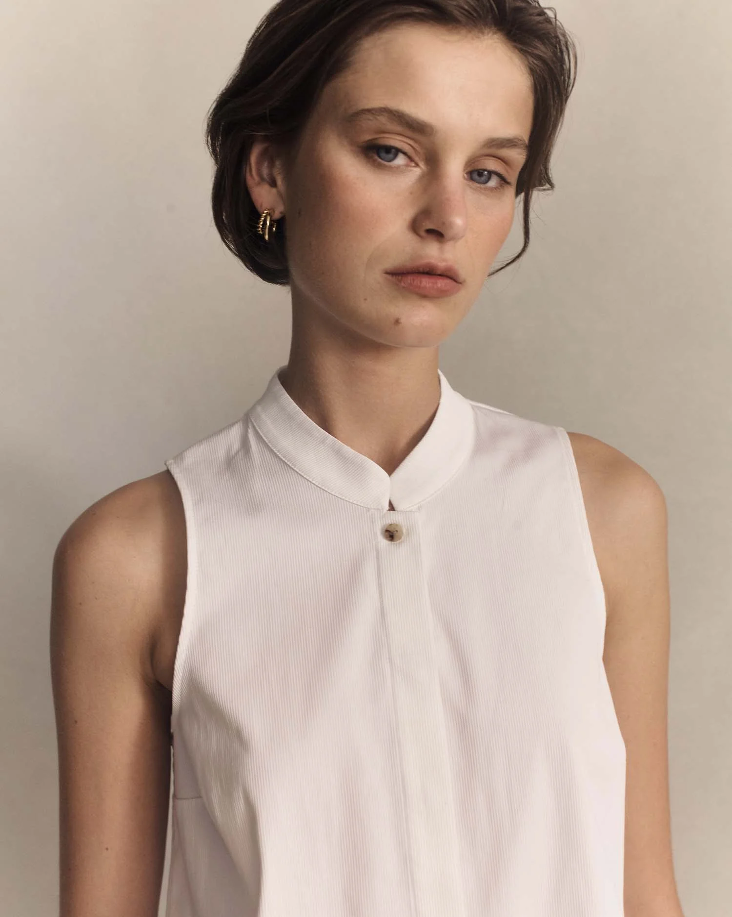 Christy Top - White Rib - Image 2