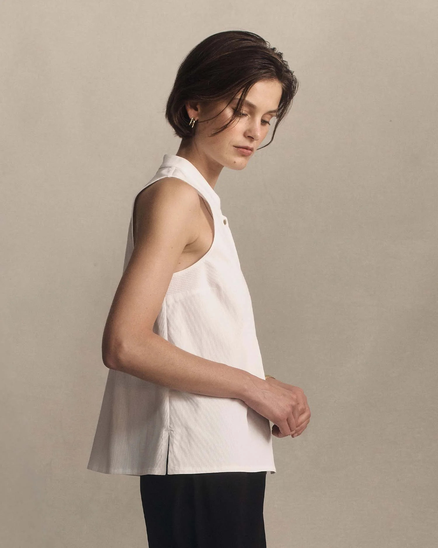 Christy Top - White Rib - Image 4