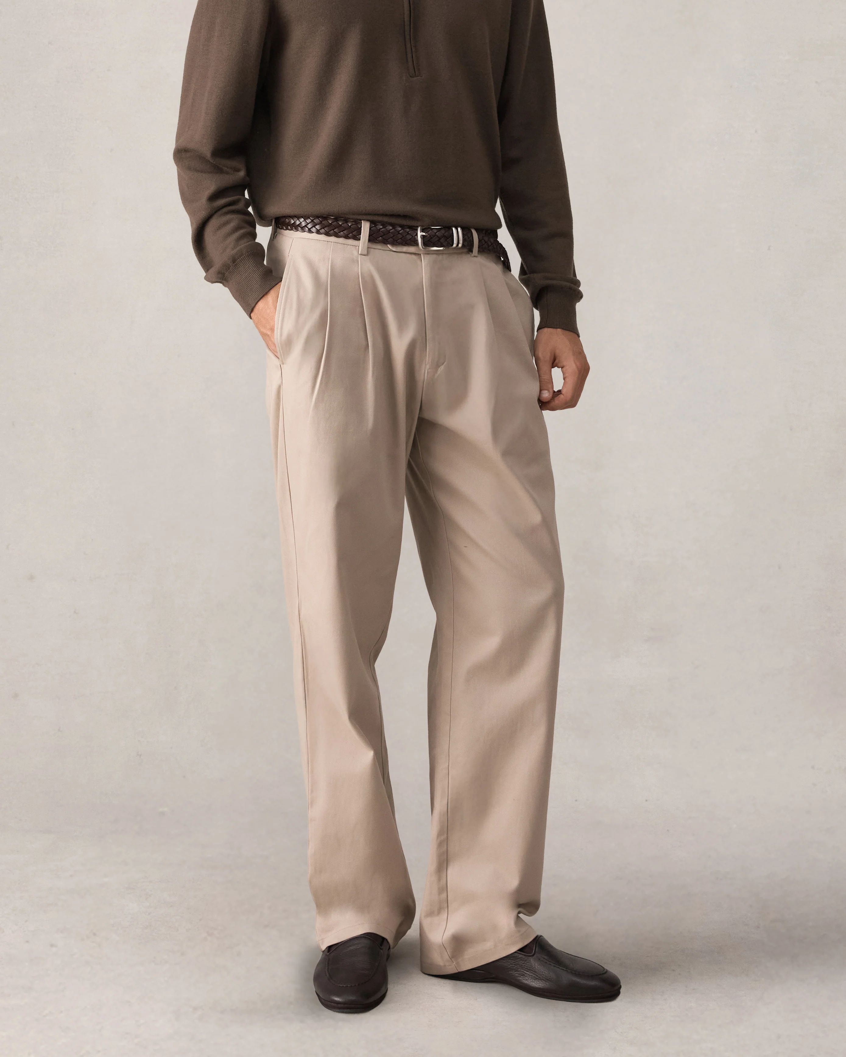 Classic Chino - Oatmeal - Image 3
