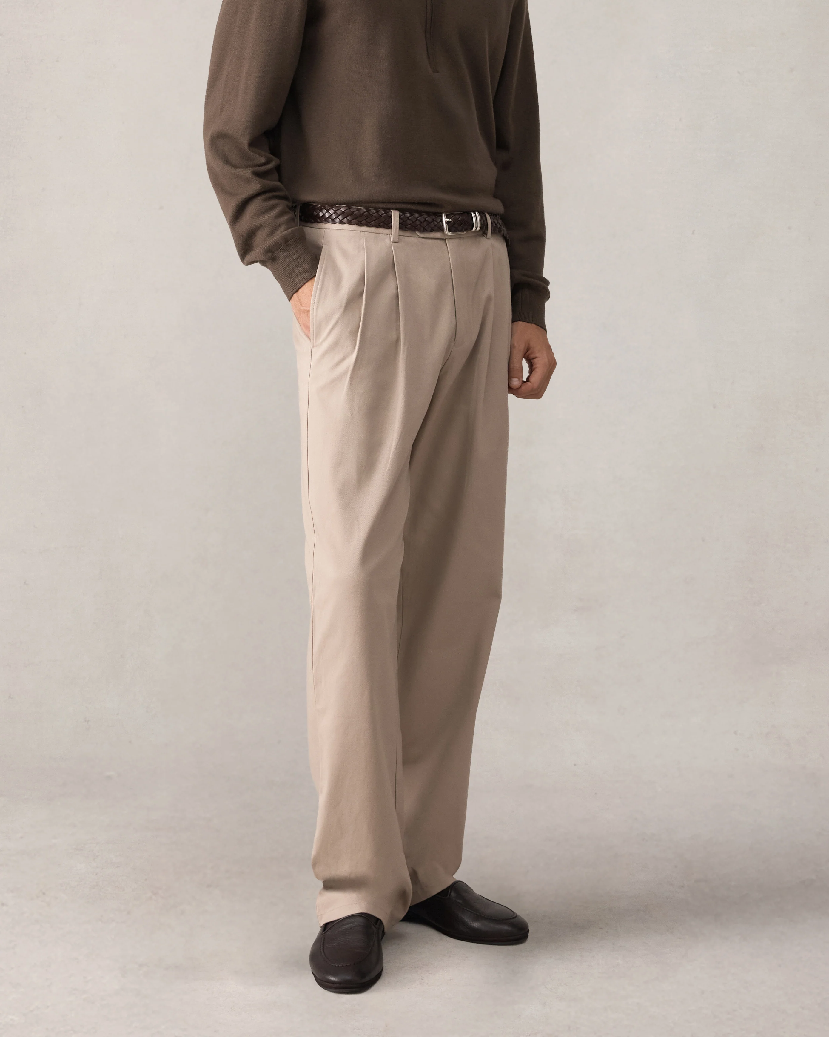 Classic Chino - Oatmeal - Image 4