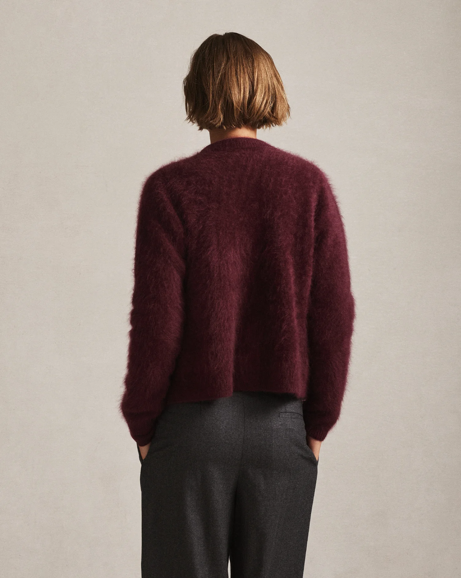 Claudia Cardigan - Bordeaux - Image 4
