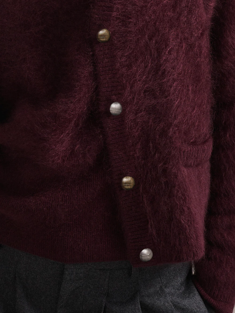 Claudia Cardigan - Bordeaux - Image 5