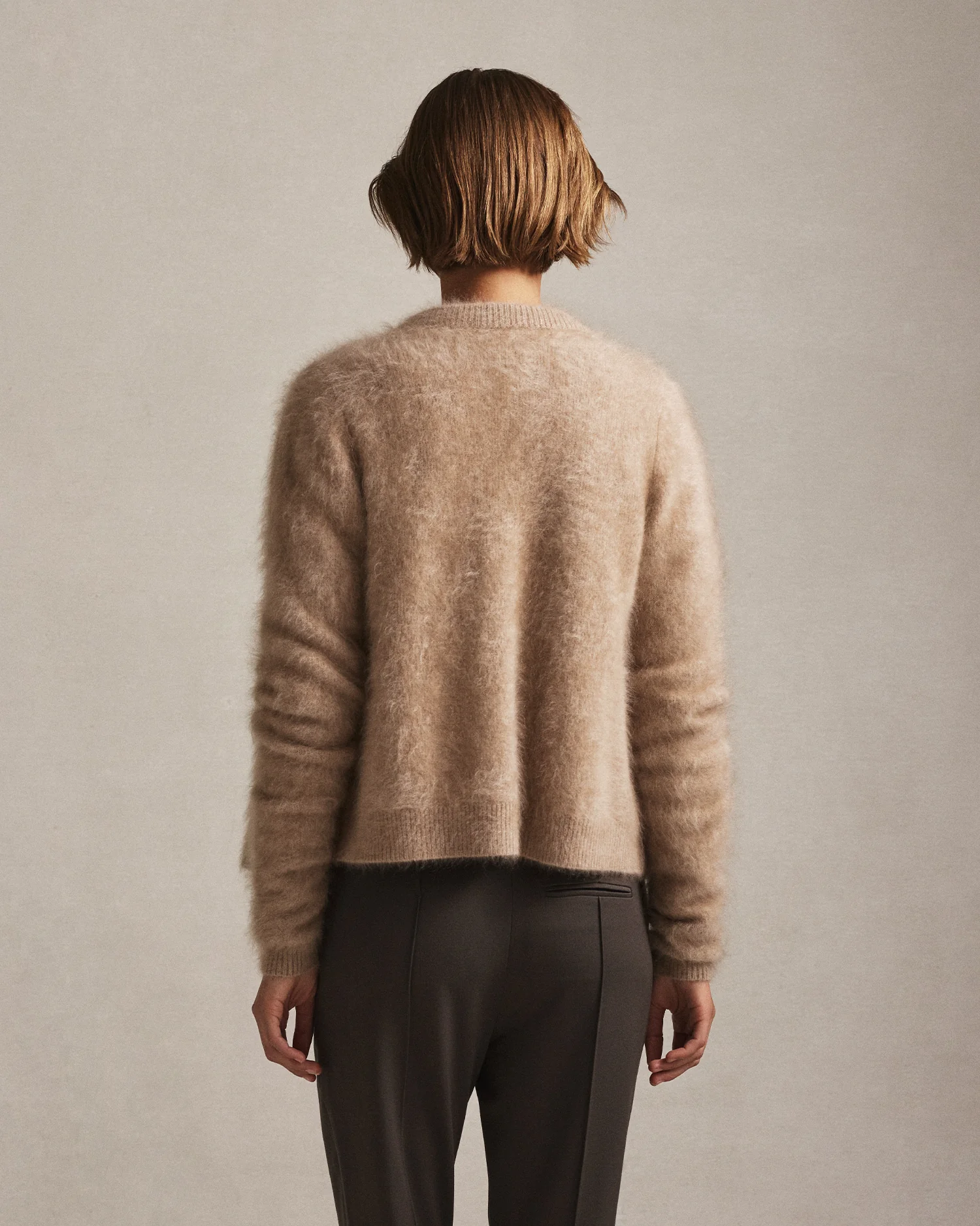 Claudia Cardigan - Taupe - Image 6