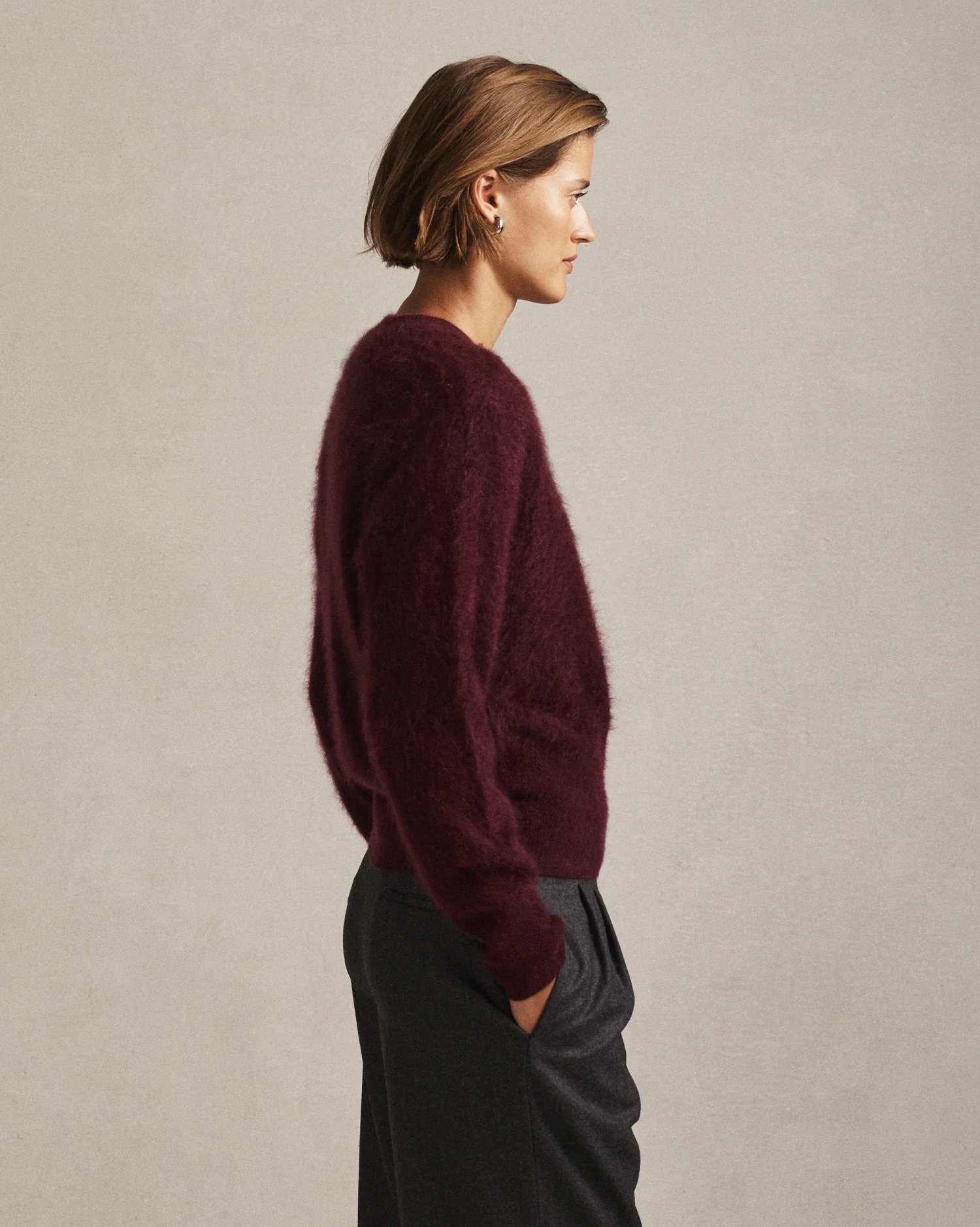 Claudia Sweater - Bordeaux - Image 3