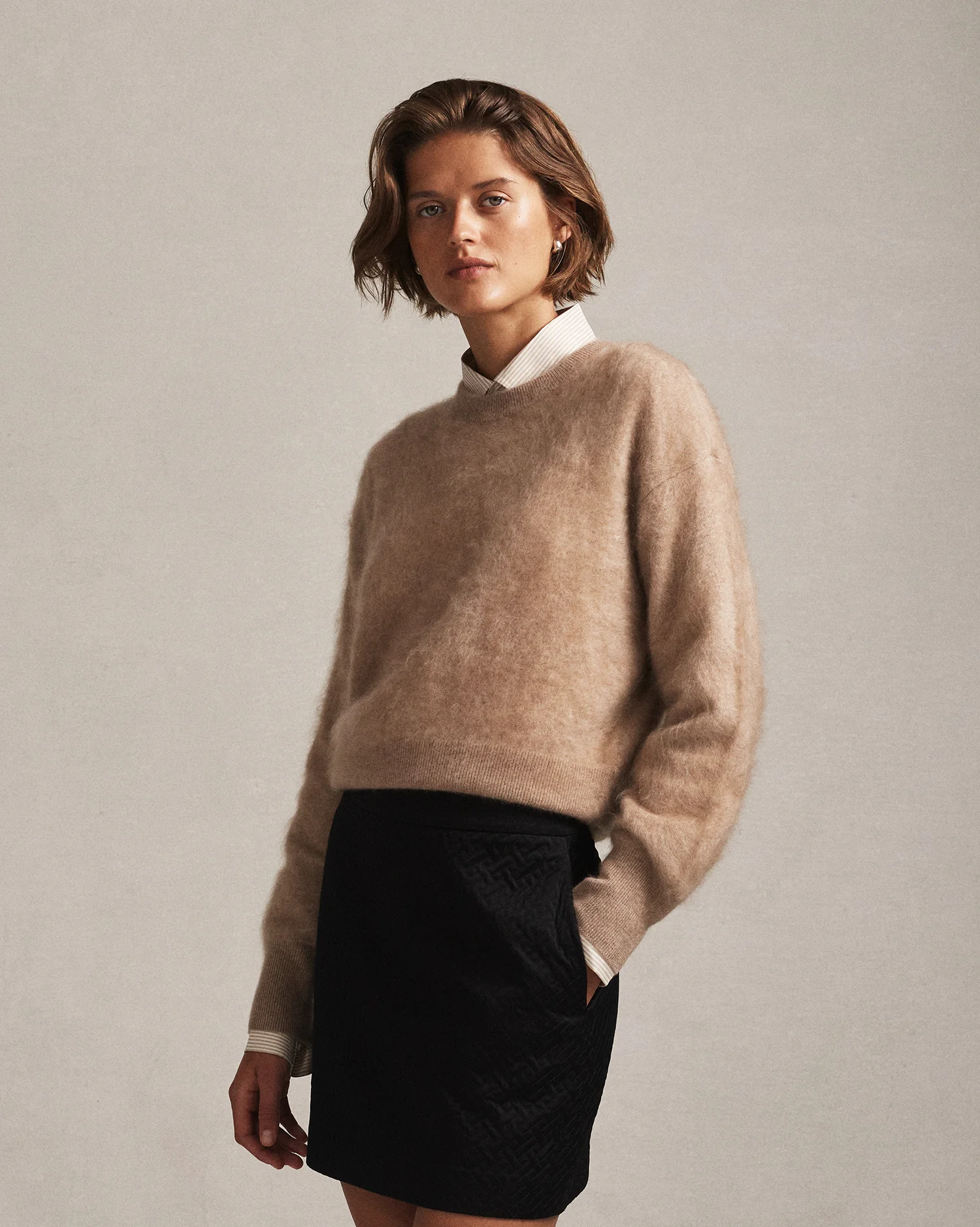 Claudia Sweater - Taupe - Image 3