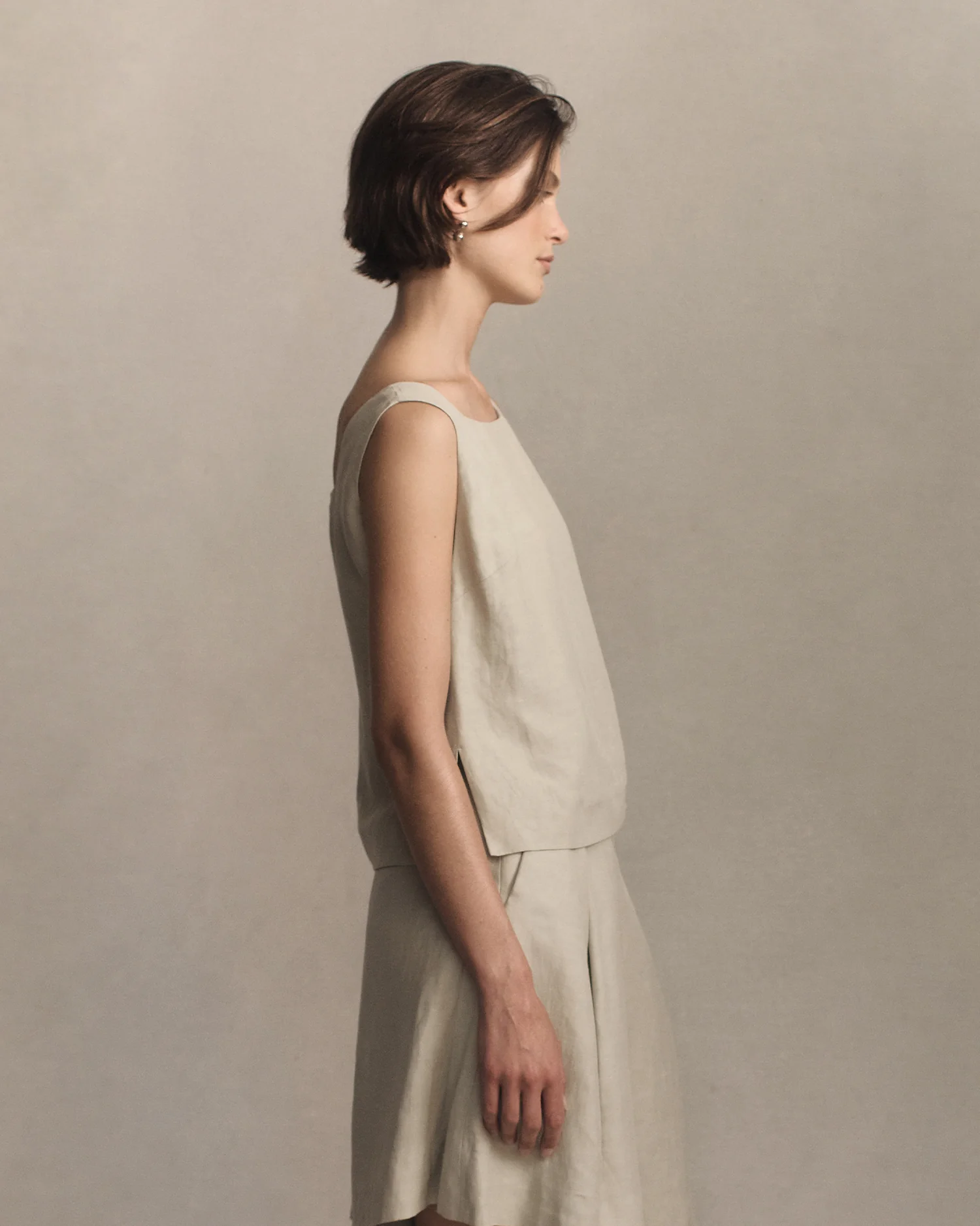 Colette Tunic - Greige - Image 3