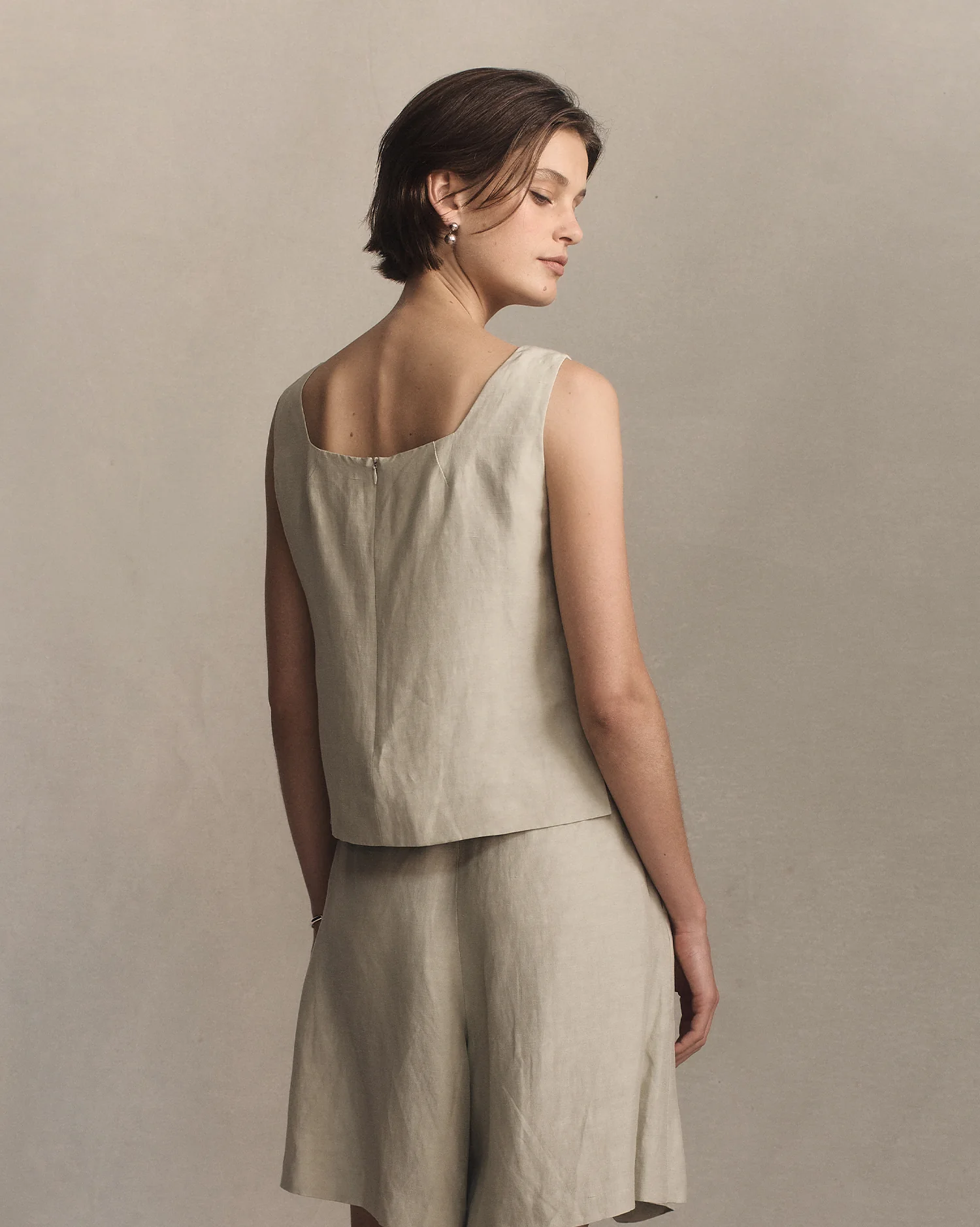 Colette Tunic - Greige - Image 4