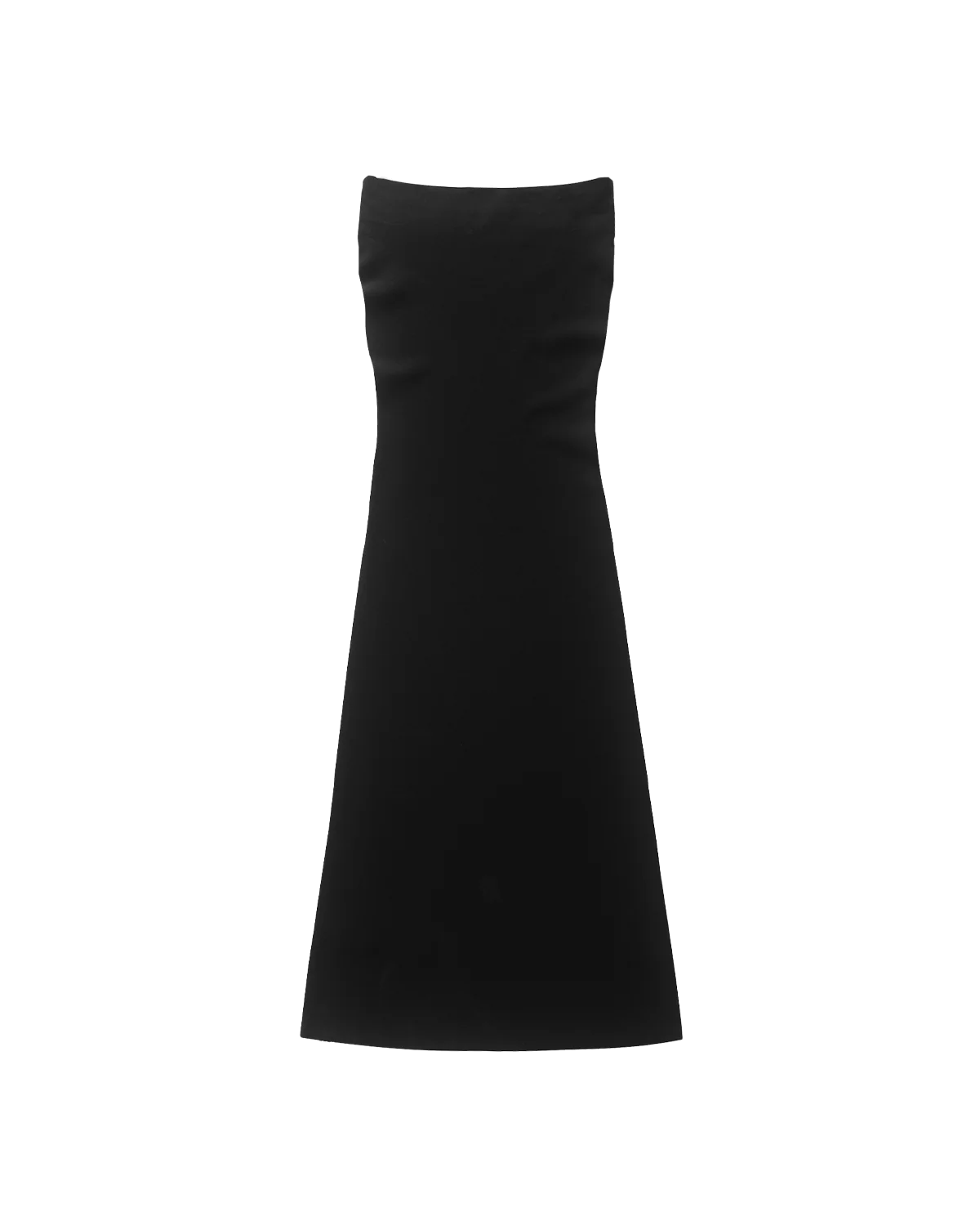 Coralie Off Shoulder Knit Dress - Black - Image 7
