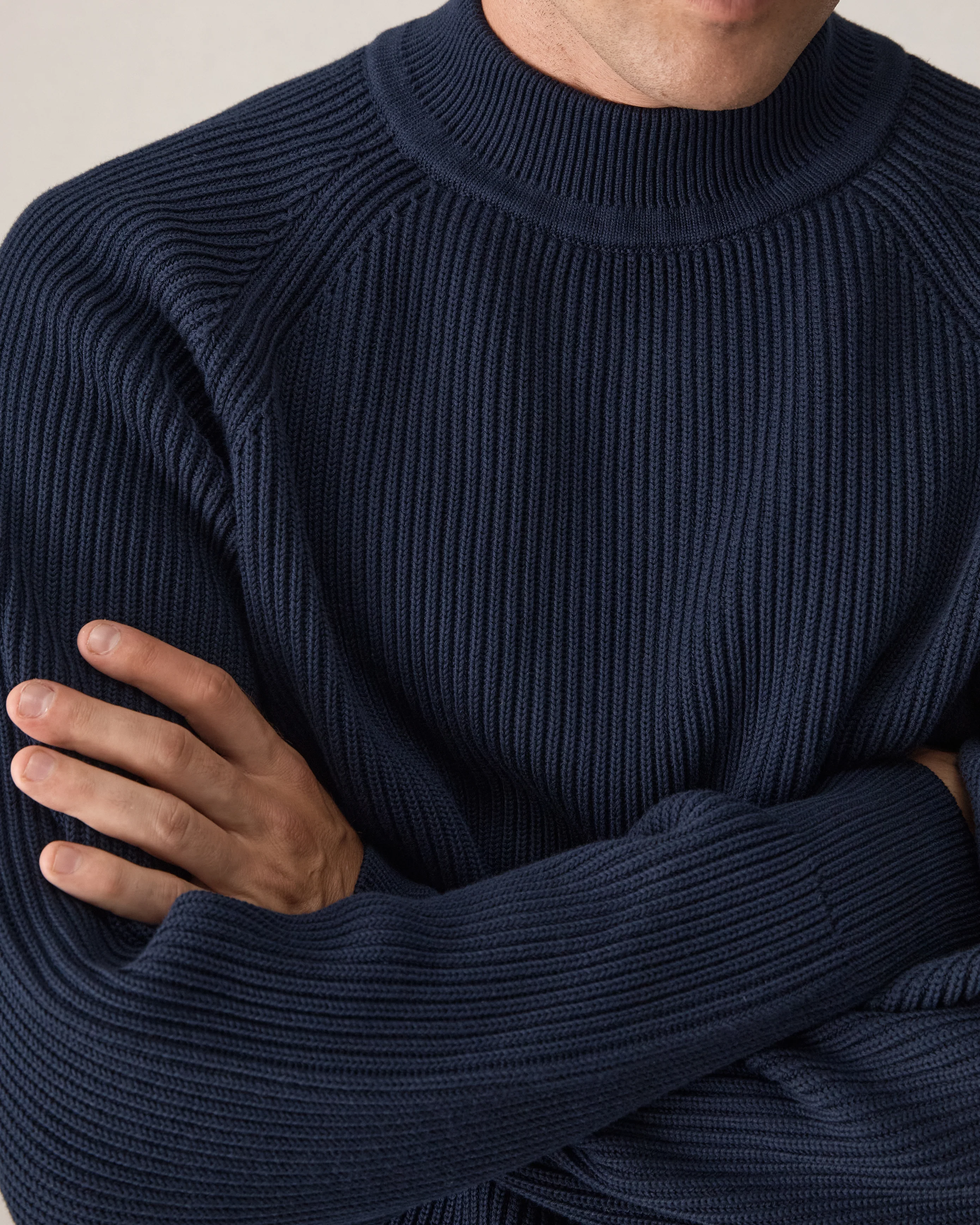 Cormac Knit - Navy - Image 6