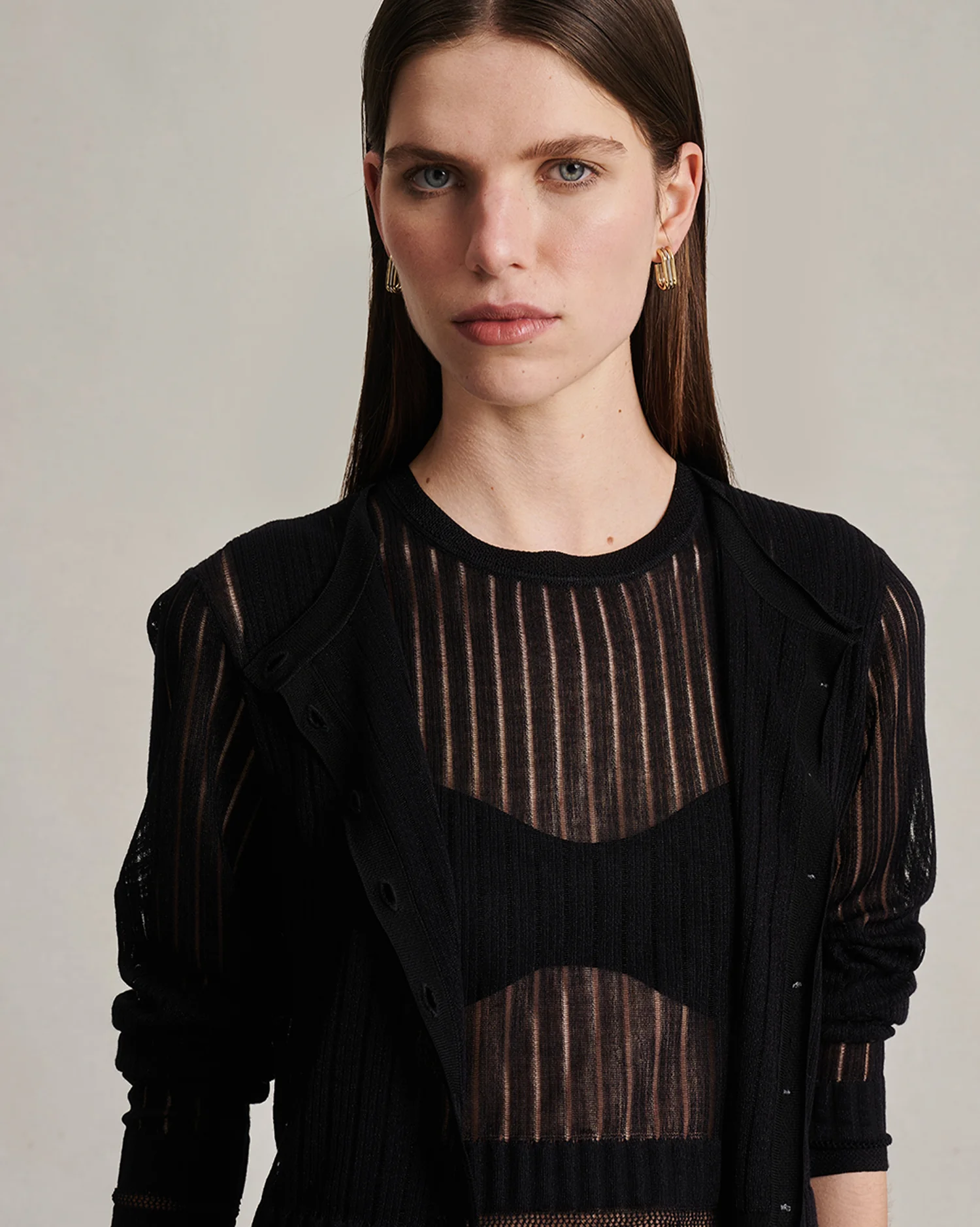 Edie Cardigan - Black - Image 3