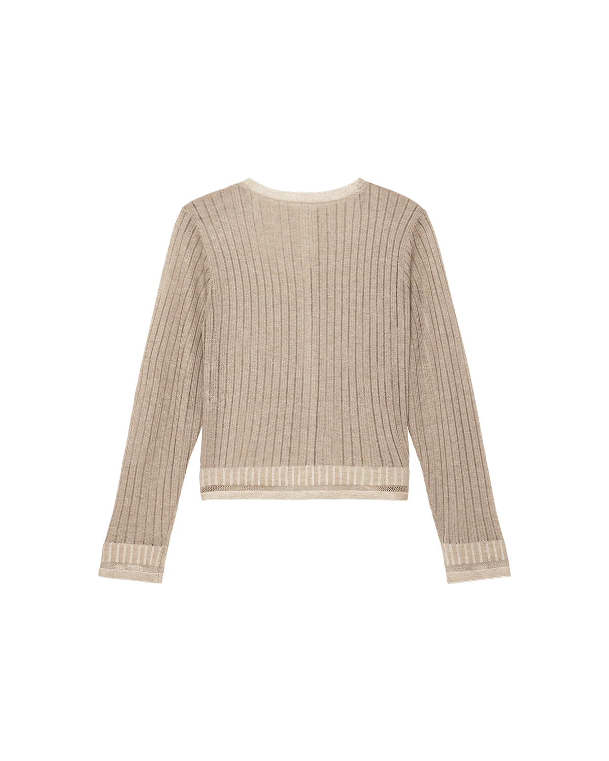 Edie Cardigan - Oat - Image 6